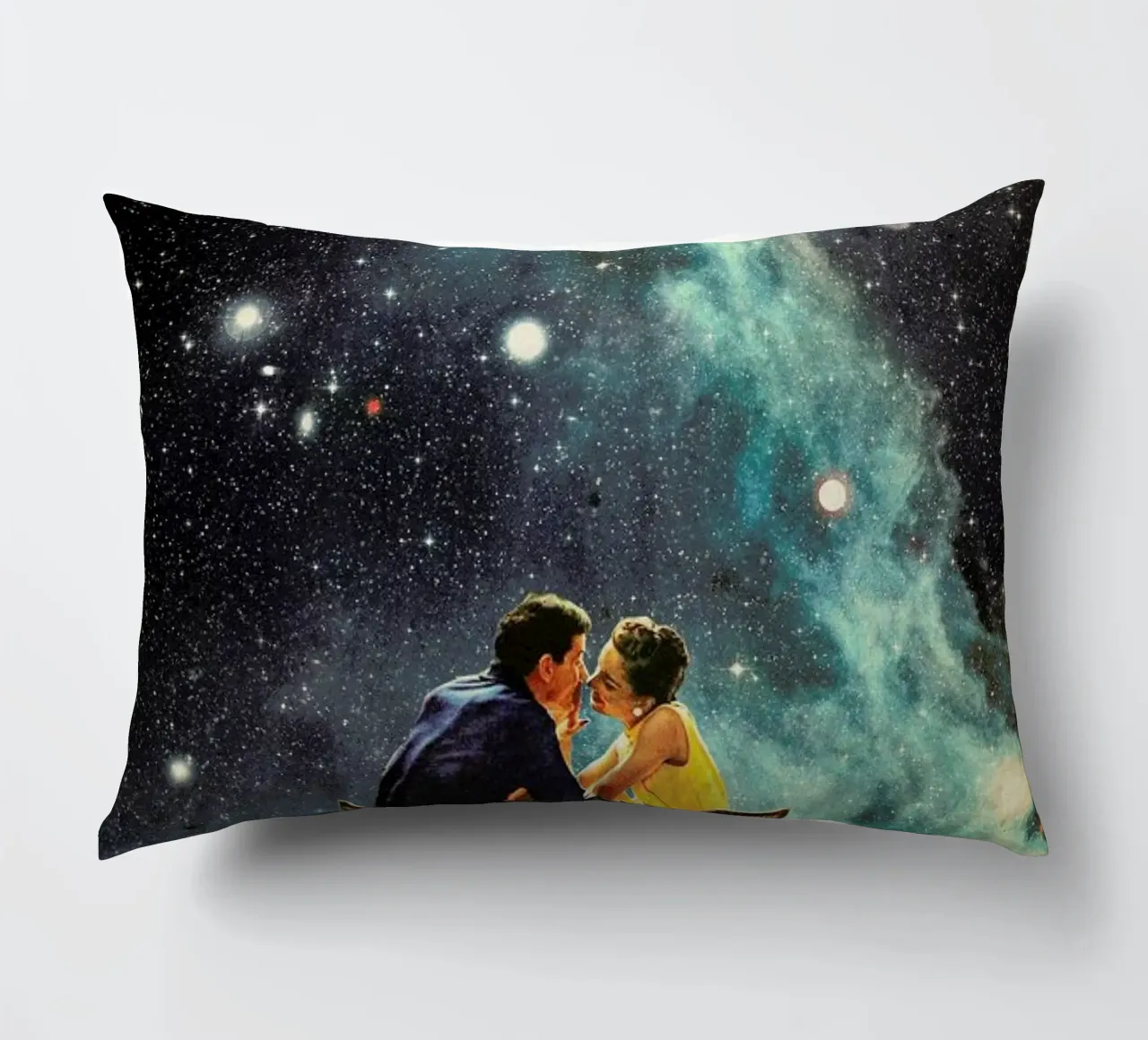 I'd Like To Take You To The Stars For A Second Date cuscino da Frank Moth