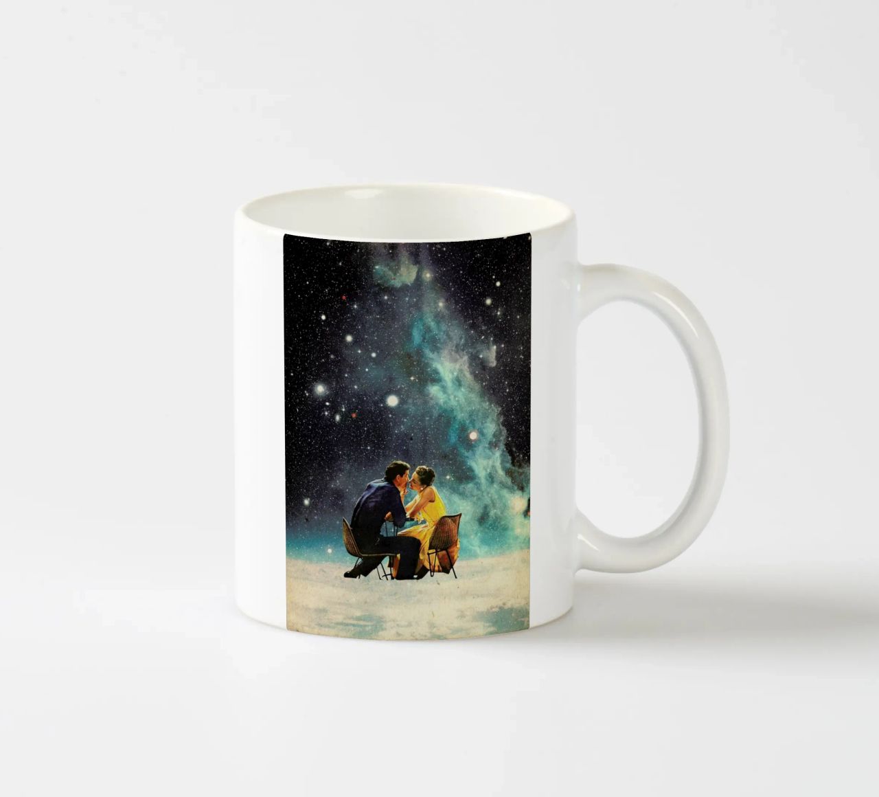 I'd Like To Take You To The Stars For A Second Date tazza in ceramica da Frank Moth