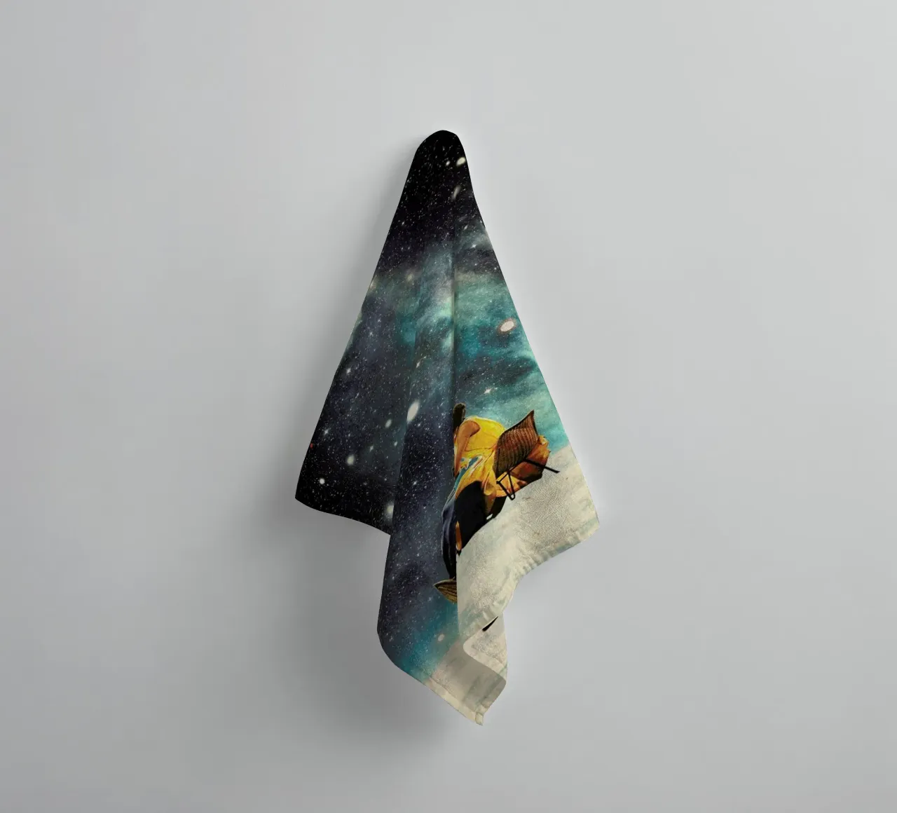 I'd Like To Take You To The Stars For A Second Date asciugamano da bagno da Frank Moth