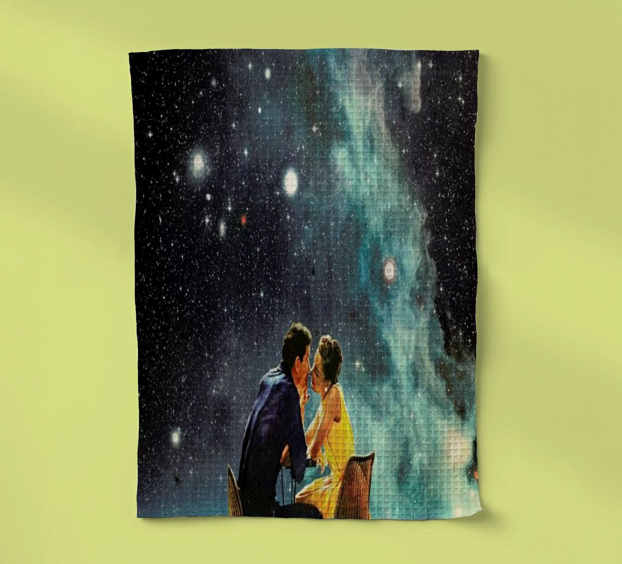I'd Like To Take You To The Stars For A Second Date torchon de Frank Moth