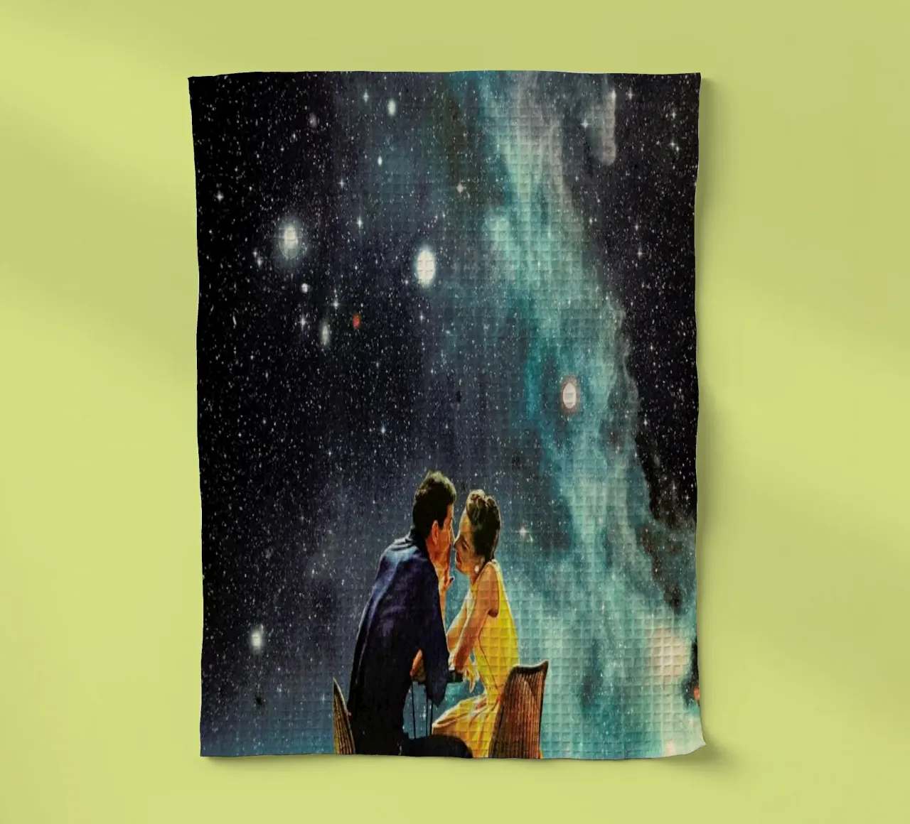 I'd Like To Take You To The Stars For A Second Date canovaccio da cucina da Frank Moth