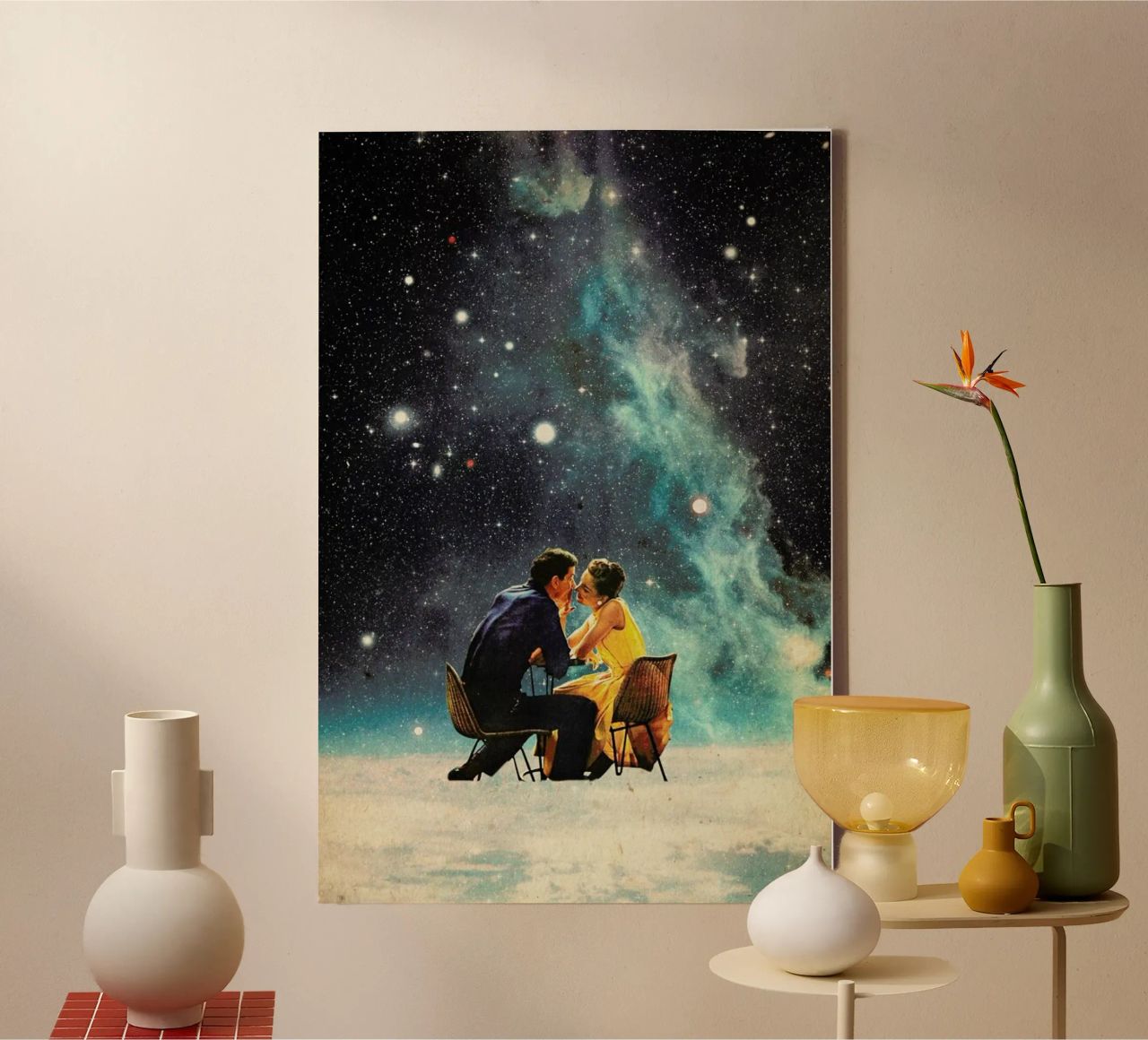 I'd Like To Take You To The Stars For A Second Date tela da Frank Moth