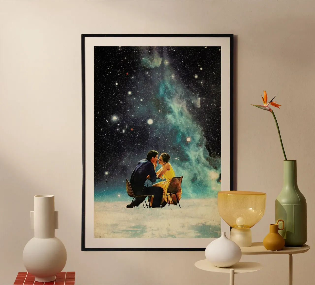 I'd Like To Take You To The Stars For A Second Date carta hahnemühle da Frank Moth