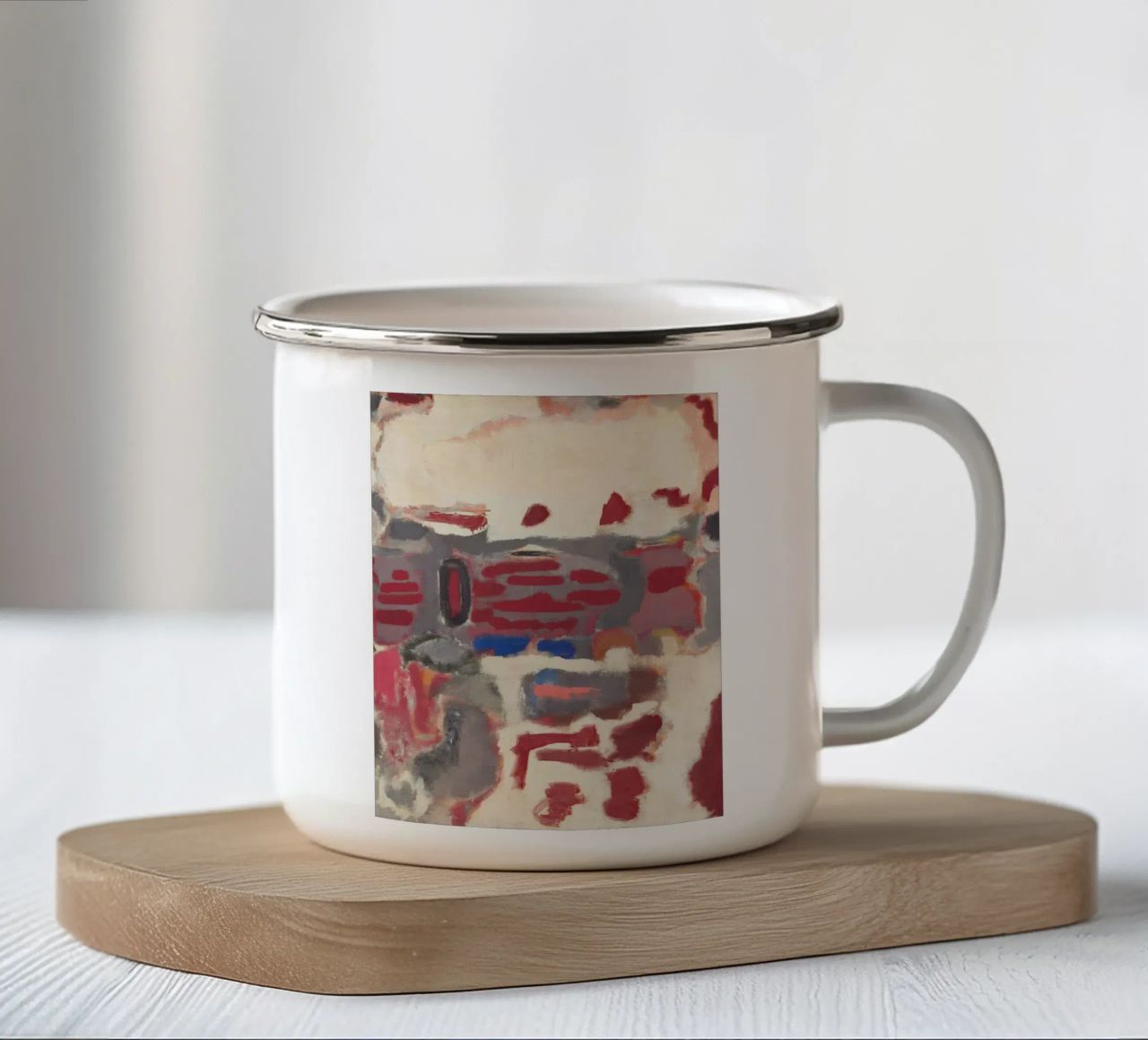 Der frühe Mark Rothko Emaille Tasse von DuncanBennett shop