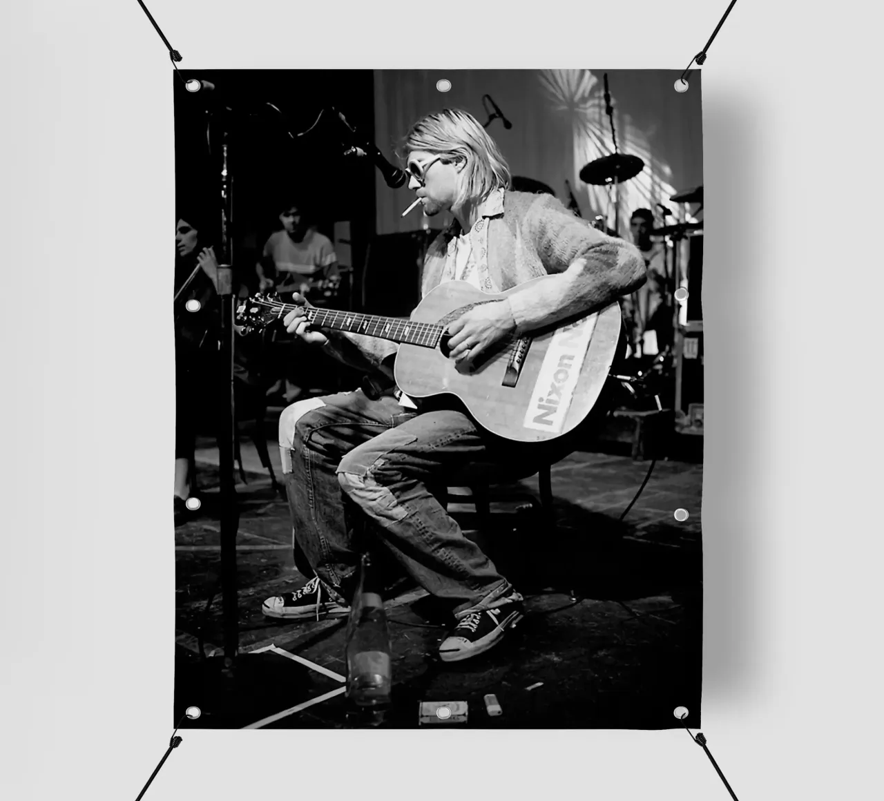 Chitarra acustica Kurt telo in pvc da HUMMERSONIC