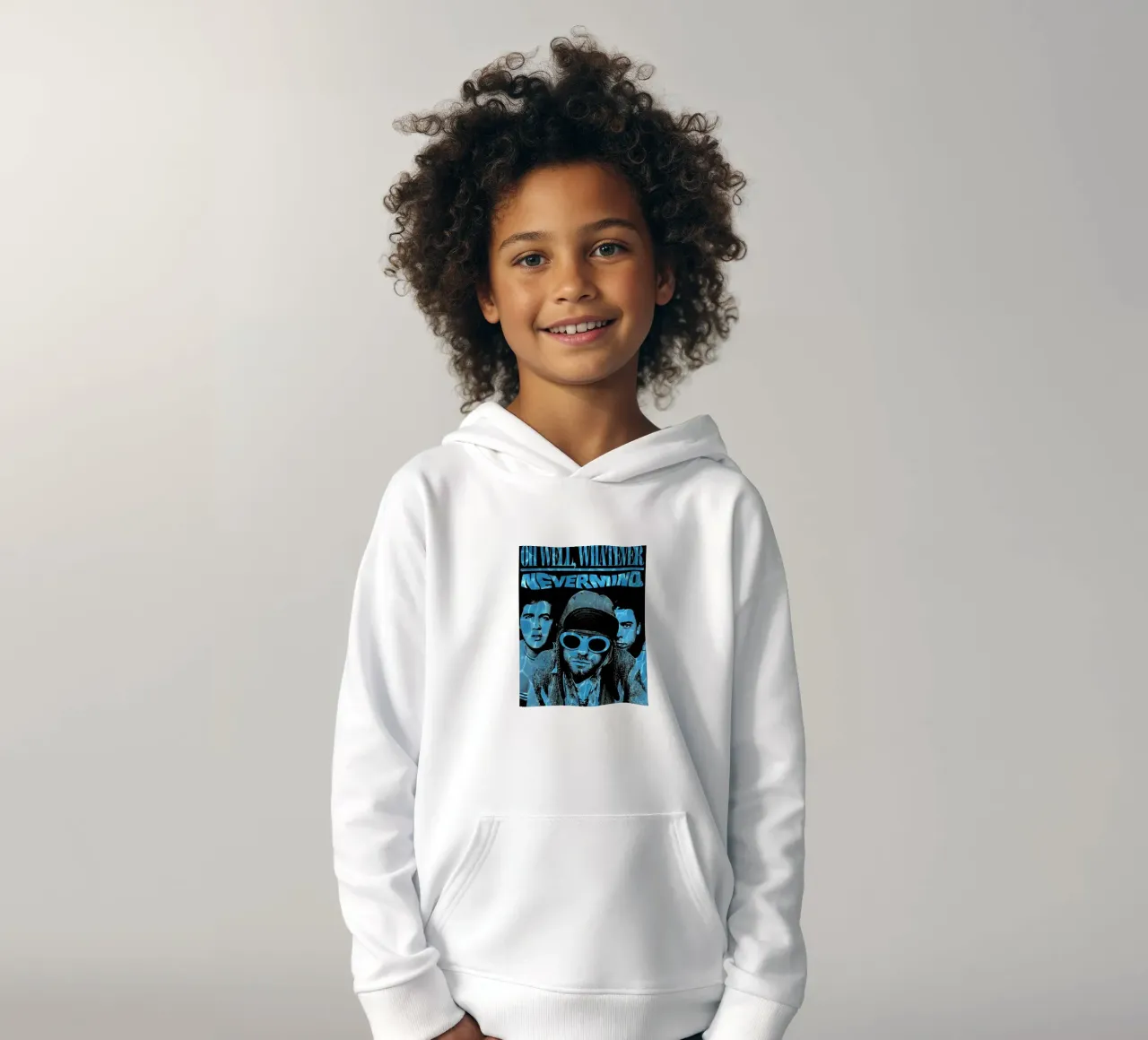 Oh beh, non importa felpa bambino con cappuccio da HUMMERSONIC