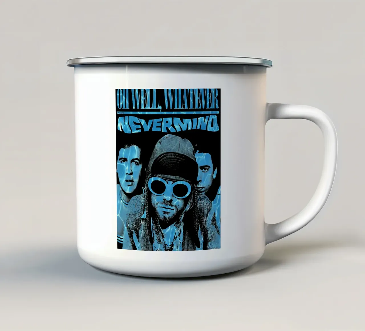 Oh beh, non importa tazza in smalto da HUMMERSONIC