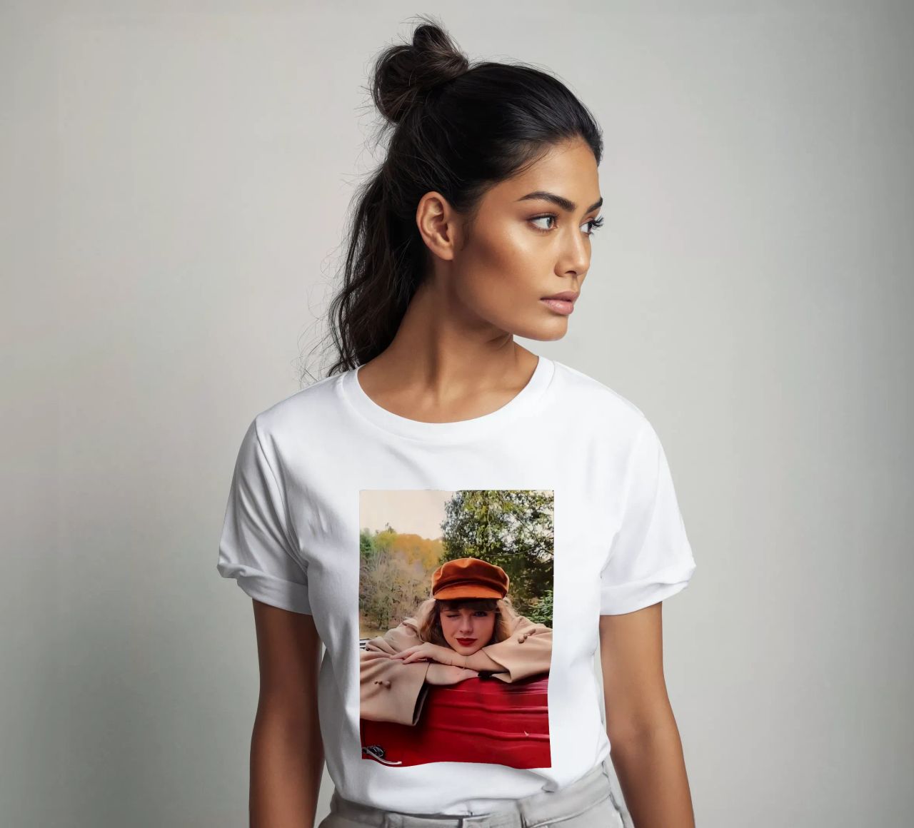 Mooie zangeres Taylor Gierzwaluwen t-shirt van Taylor collection