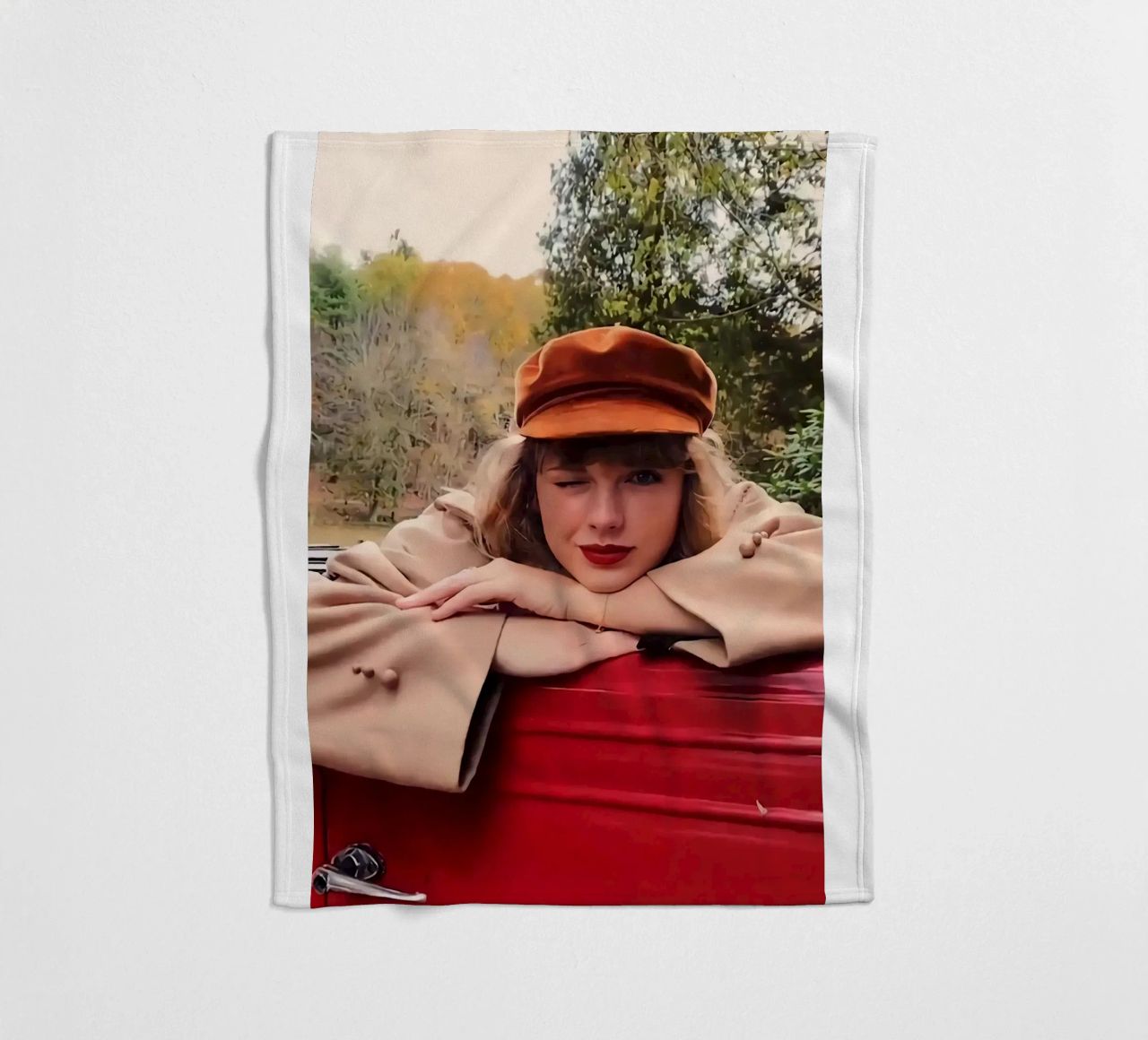 Mooie zangeres Taylor Gierzwaluwen fleecedeken van Taylor collection