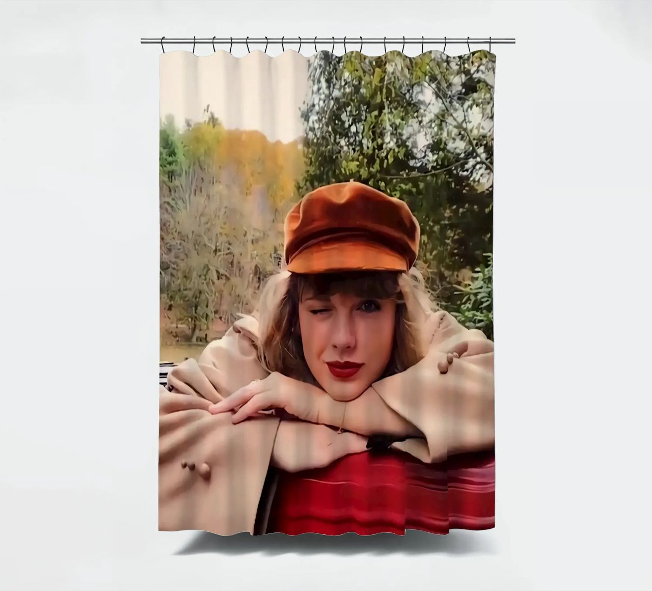 Mooie zangeres Taylor Gierzwaluwen douchegordijn van Taylor collection