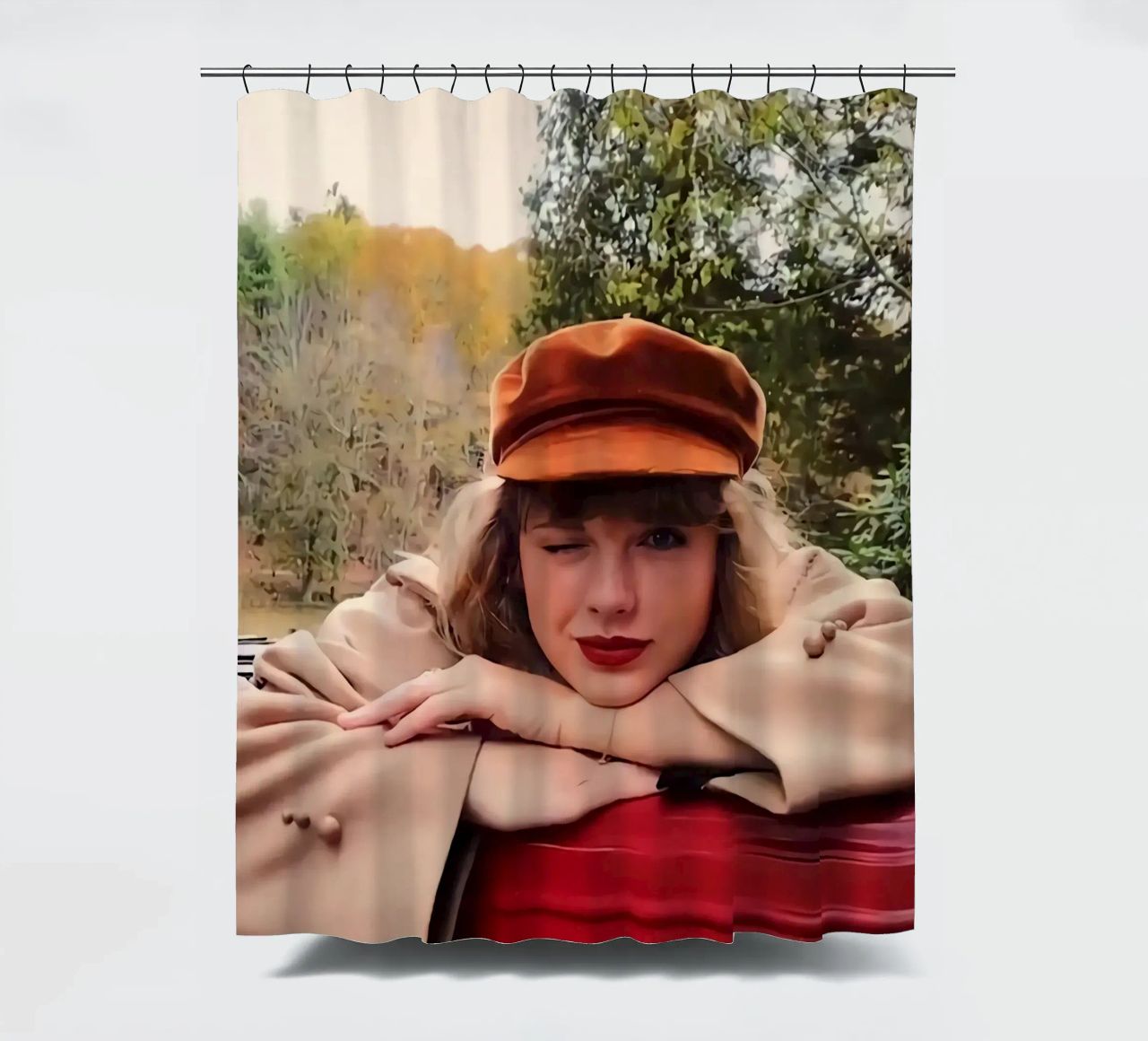 Mooie zangeres Taylor Gierzwaluwen douchegordijn van Taylor collection