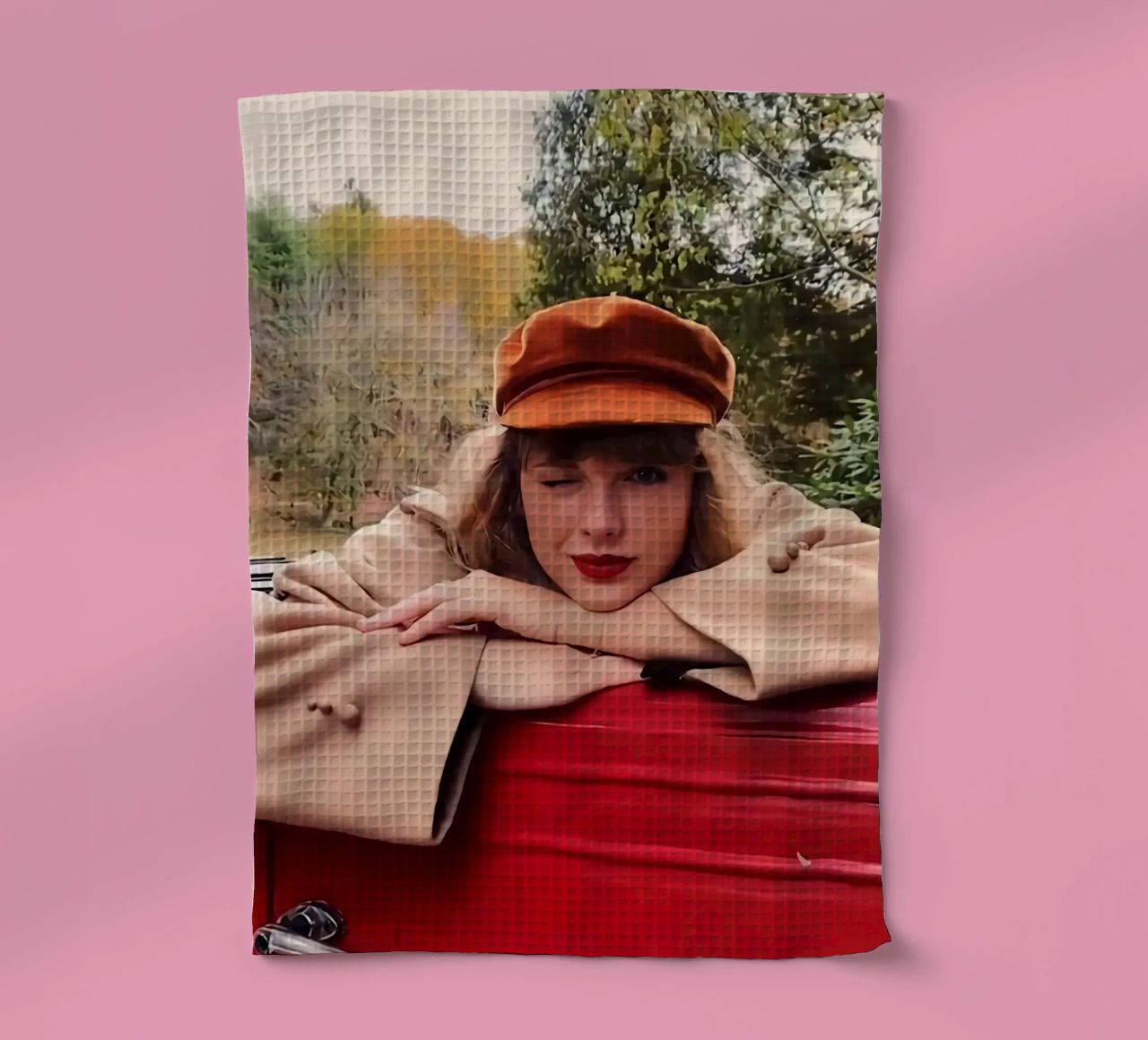 Mooie zangeres Taylor Gierzwaluwen theedoek van Taylor collection