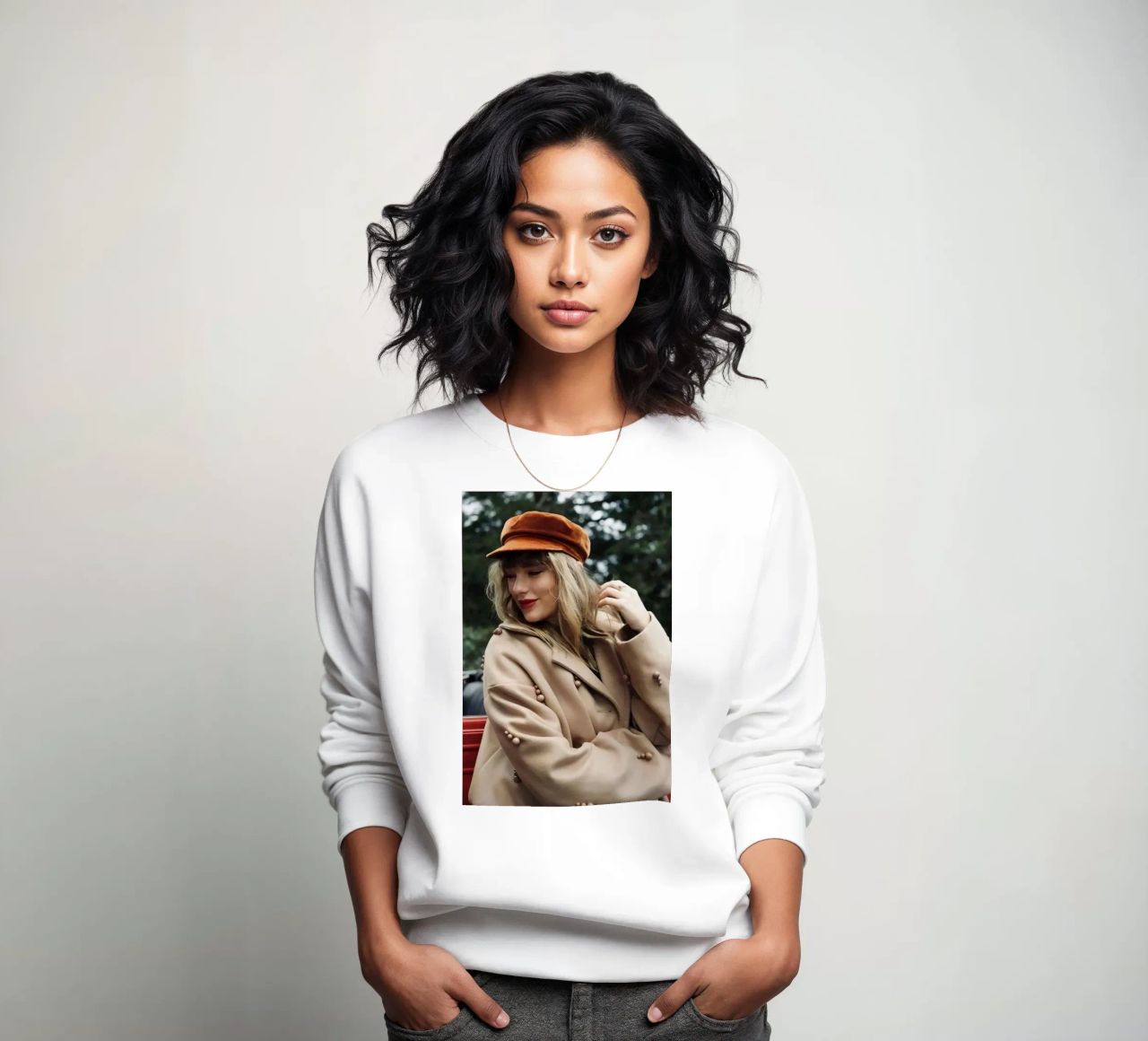 Smile Taylor Swifts Sweatshirt von Taylor collection