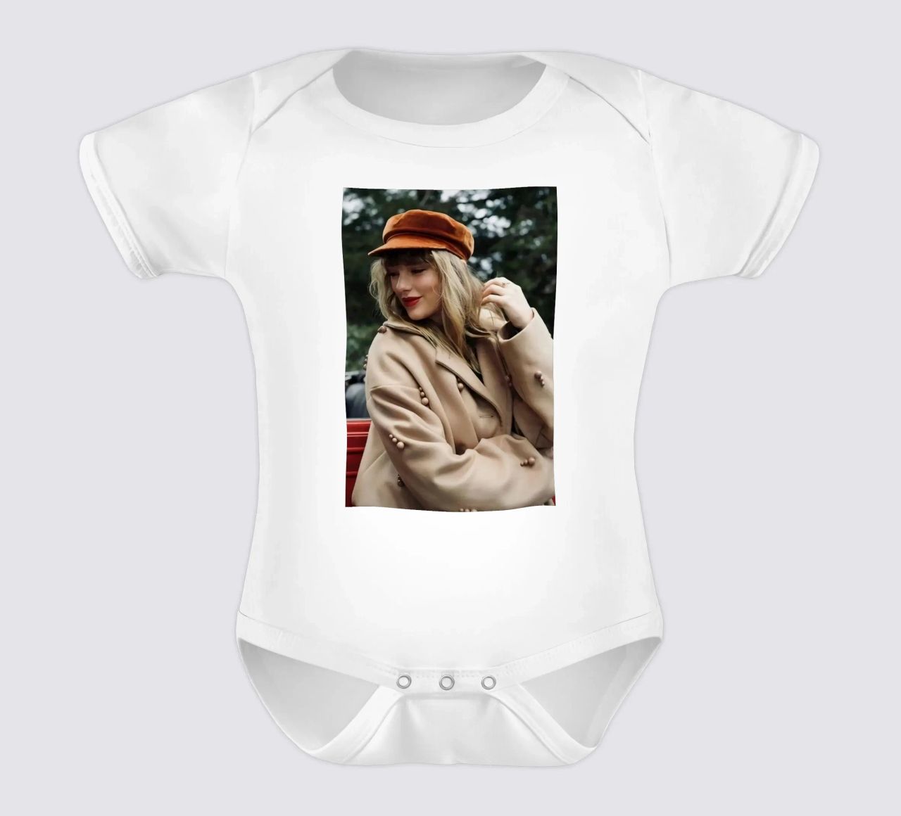 Glimlach Taylor Gierzwaluwen babyrompertje korte mouwen van Taylor collection
