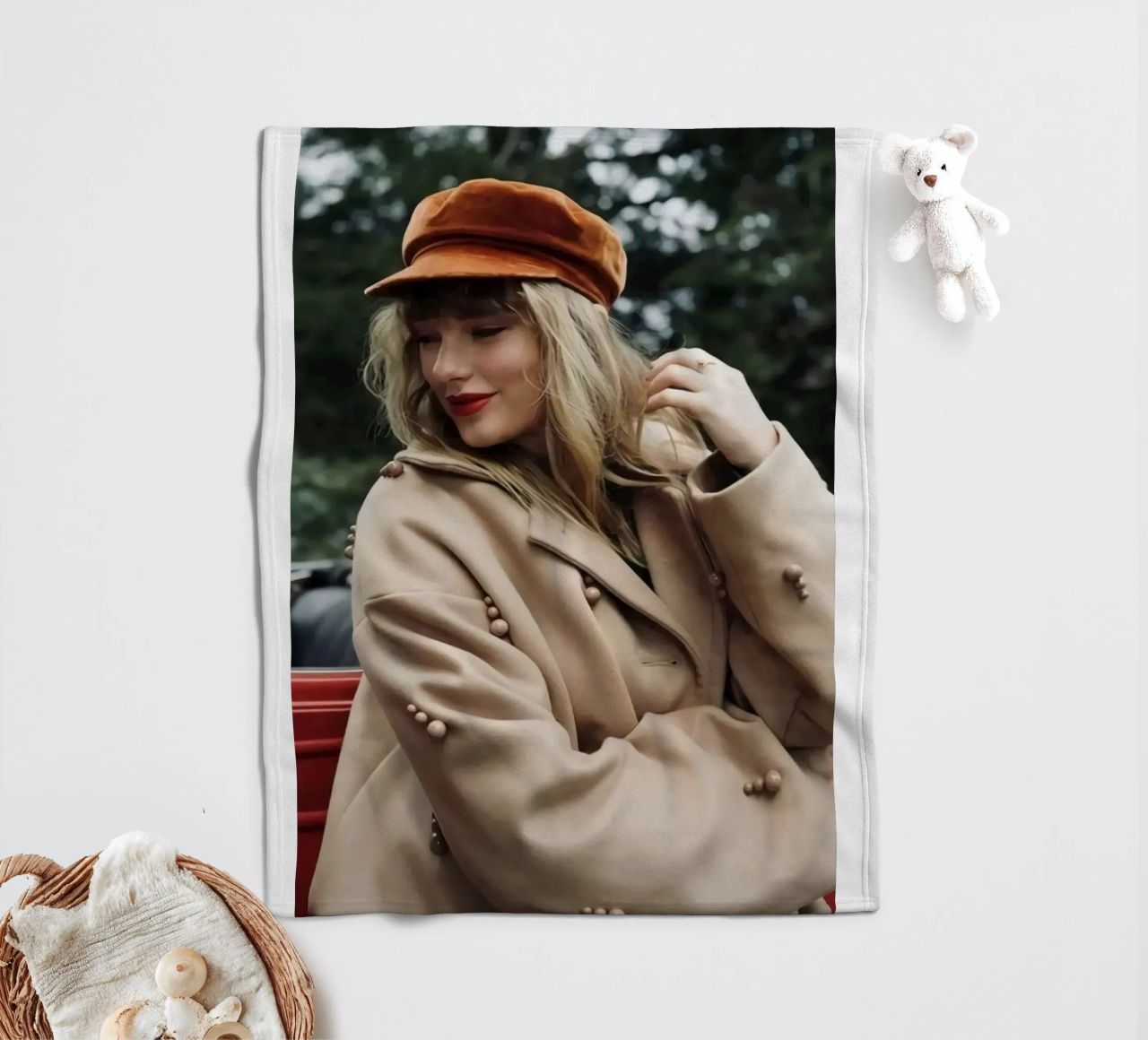 Glimlach Taylor Gierzwaluwen fleecedeken van Taylor collection