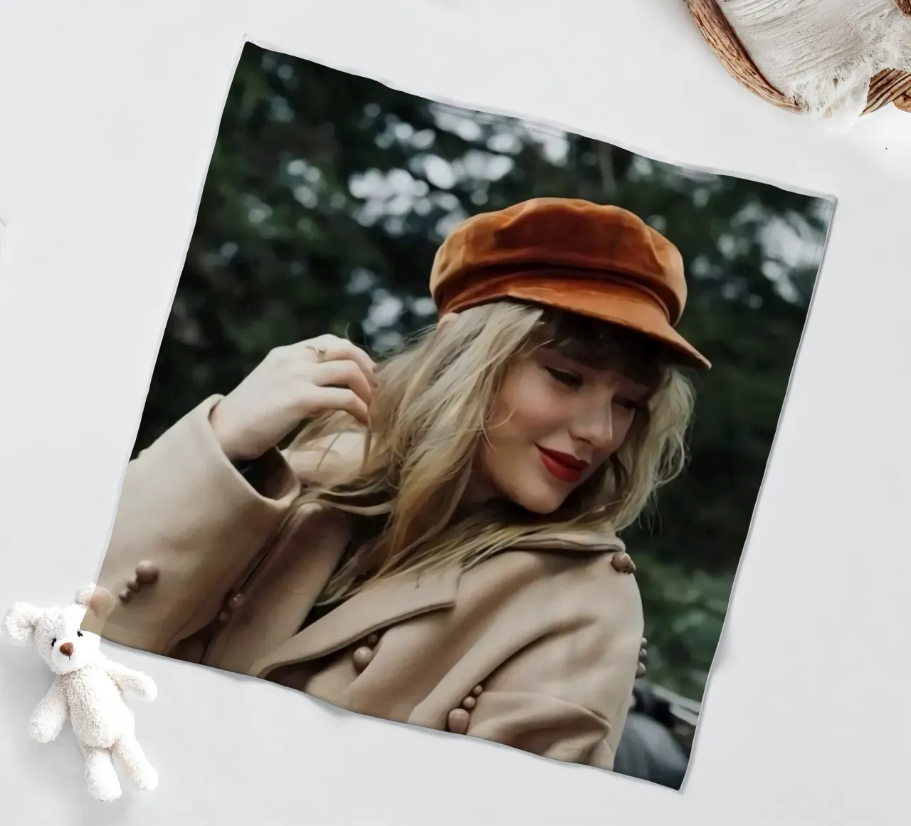 Smile Taylor Swifts plaid polaire de Taylor collection