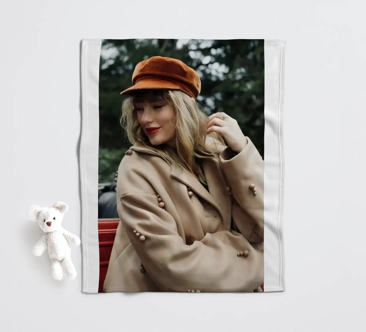 Smile Taylor Swifts plaid polaire de Taylor collection
