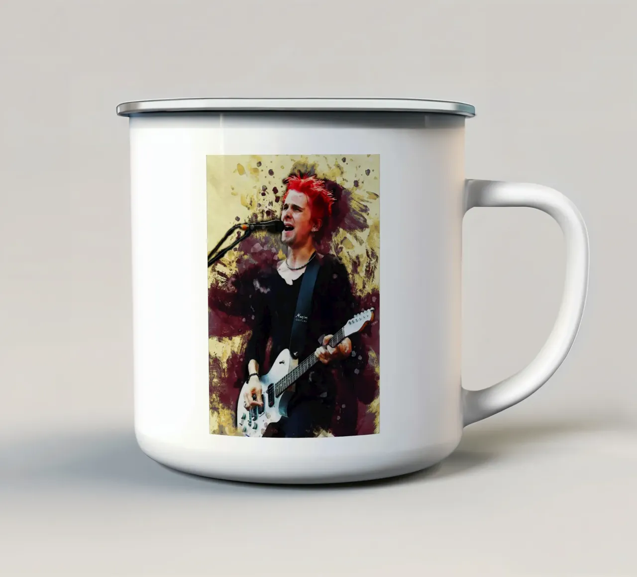 Sbaffo Matt Bellamy tazza in smalto da Gunawan Rb