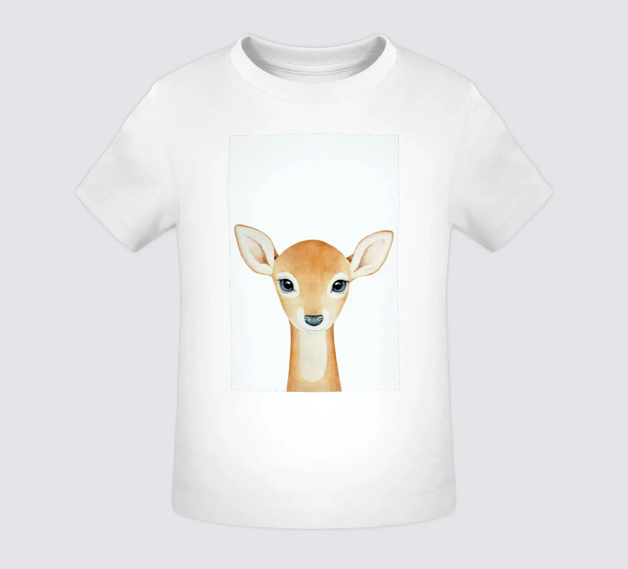 Grace The Gazel baby t-shirt by Little Flourishes