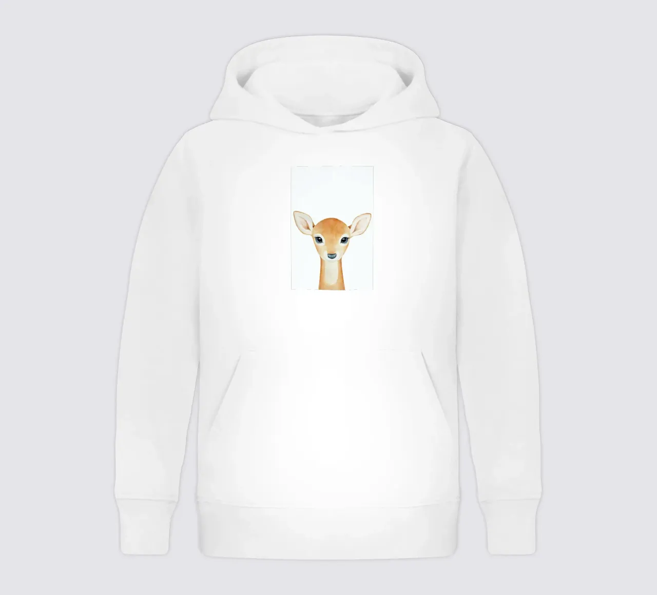 Grace The Gazel felpa bambino con cappuccio da Little Flourishes