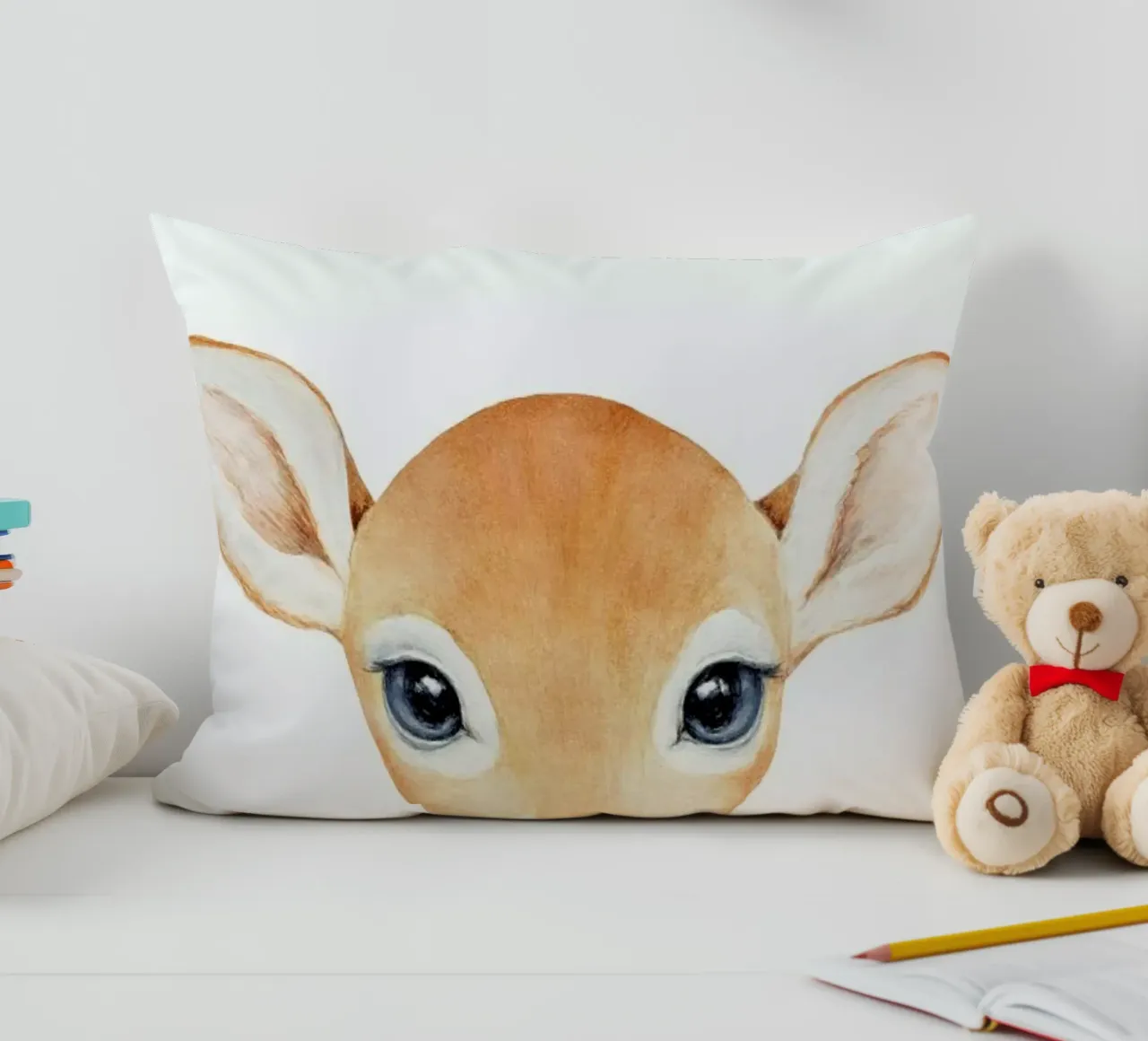 Grace The Gazel cuscino da Little Flourishes