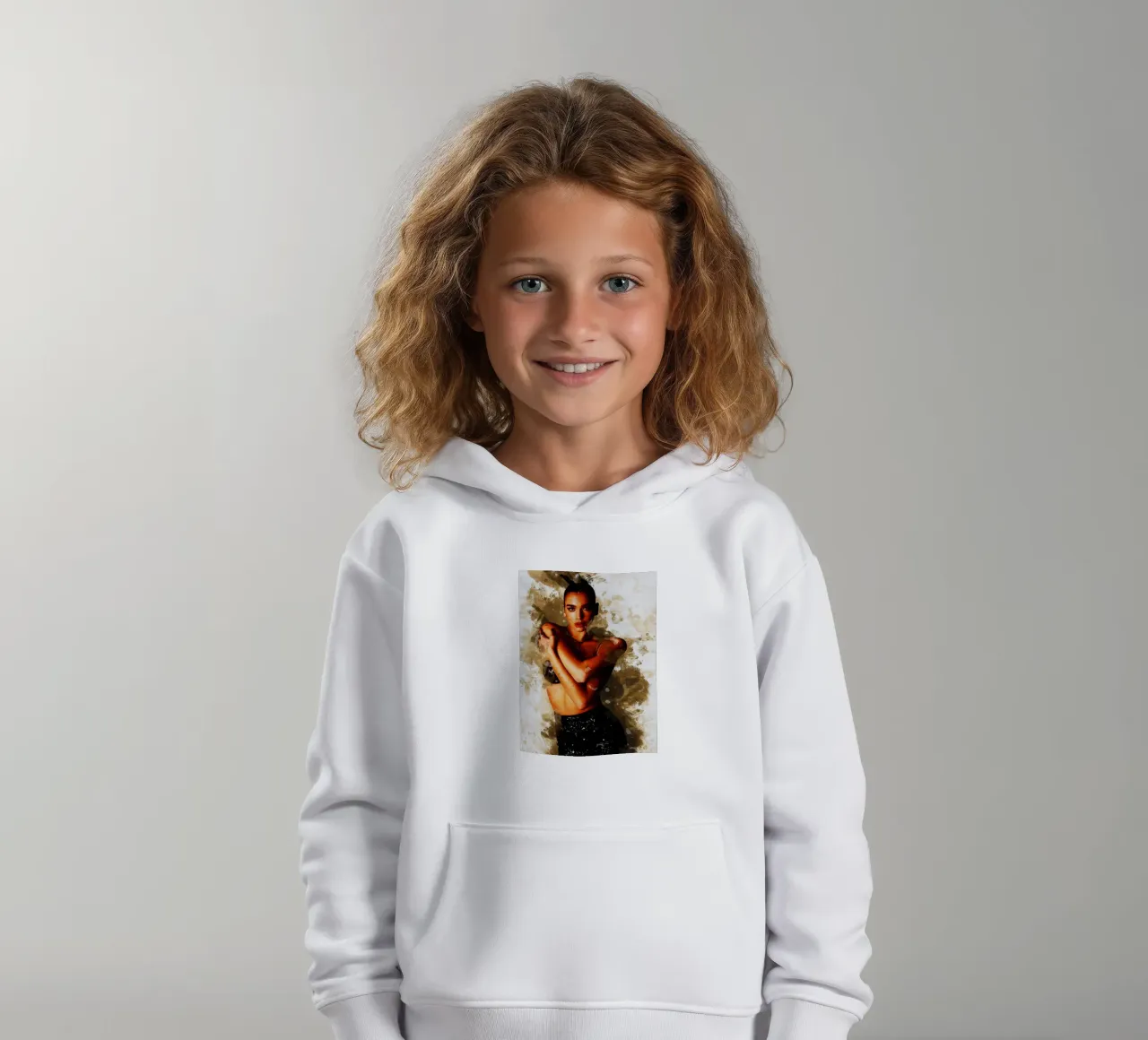 Sbaffo di Dua Lipa felpa bambino con cappuccio da Gunawan Rb