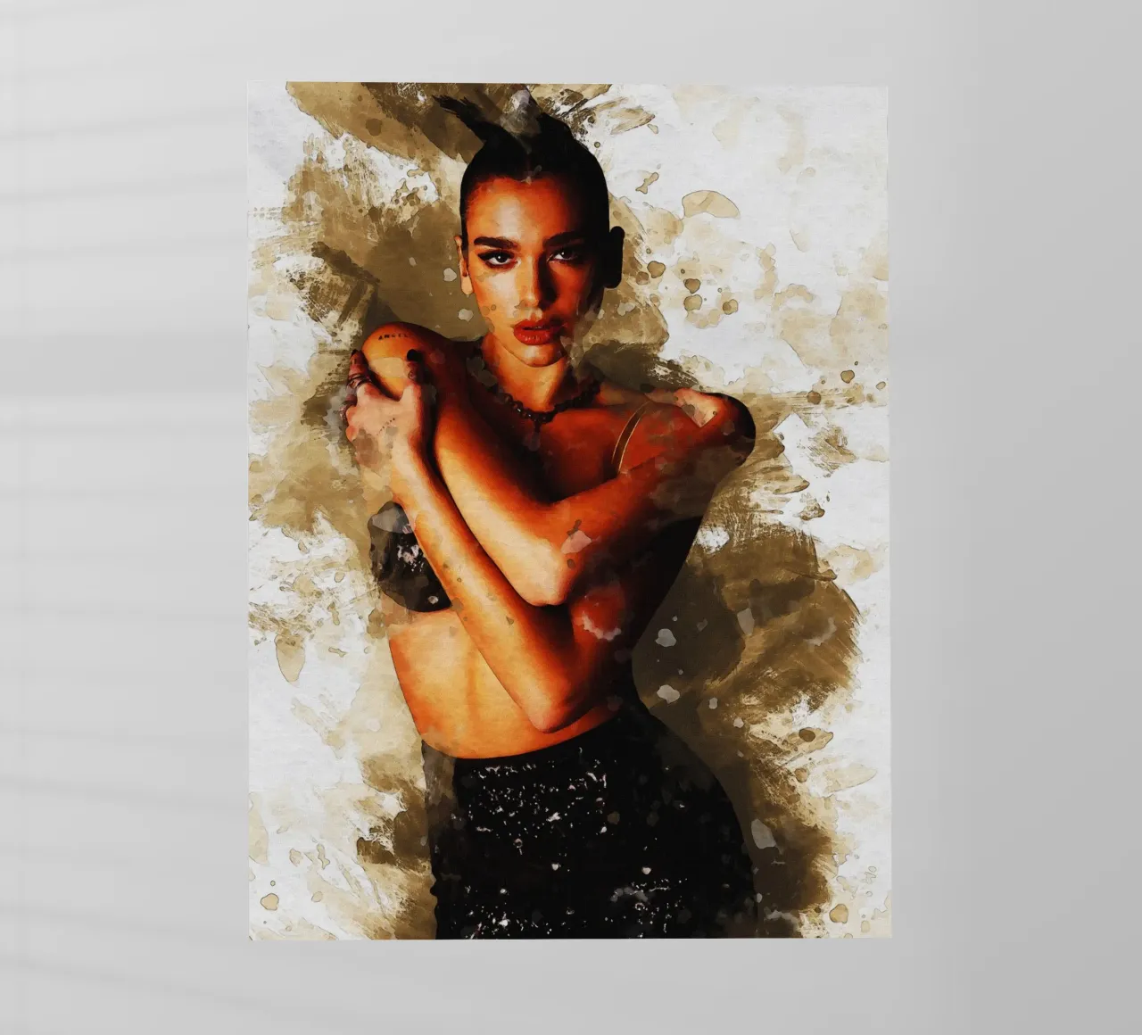Sbaffo di Dua Lipa pellicola backlit da Gunawan Rb