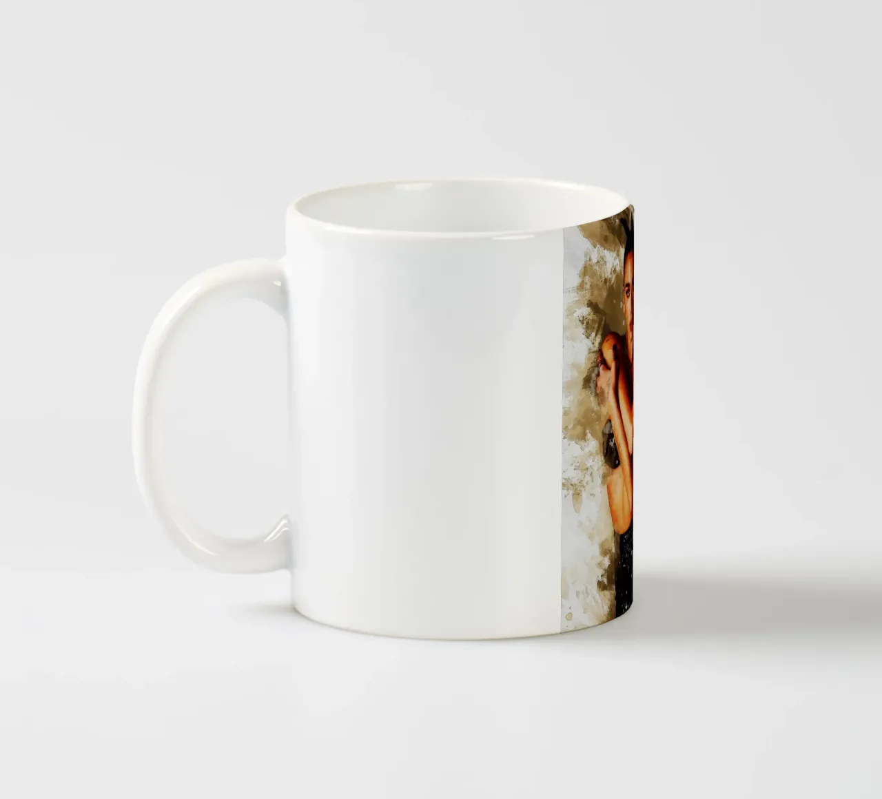 Sbaffo di Dua Lipa tazza in ceramica da Gunawan Rb