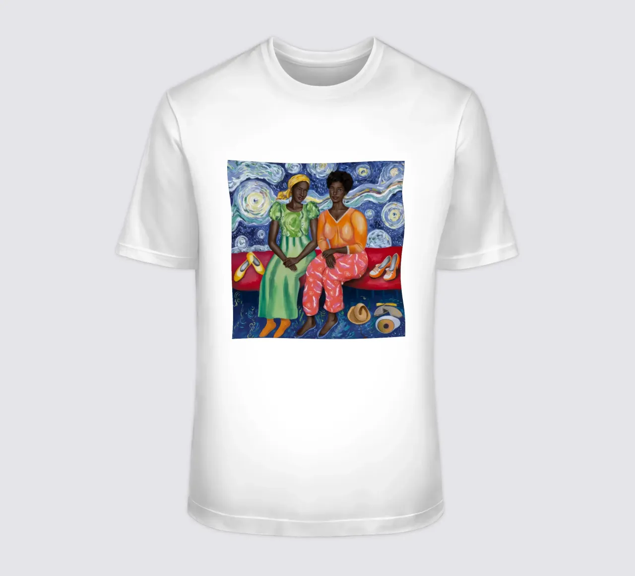Legame con la notte stellata t-shirt da Ebony Carpenter