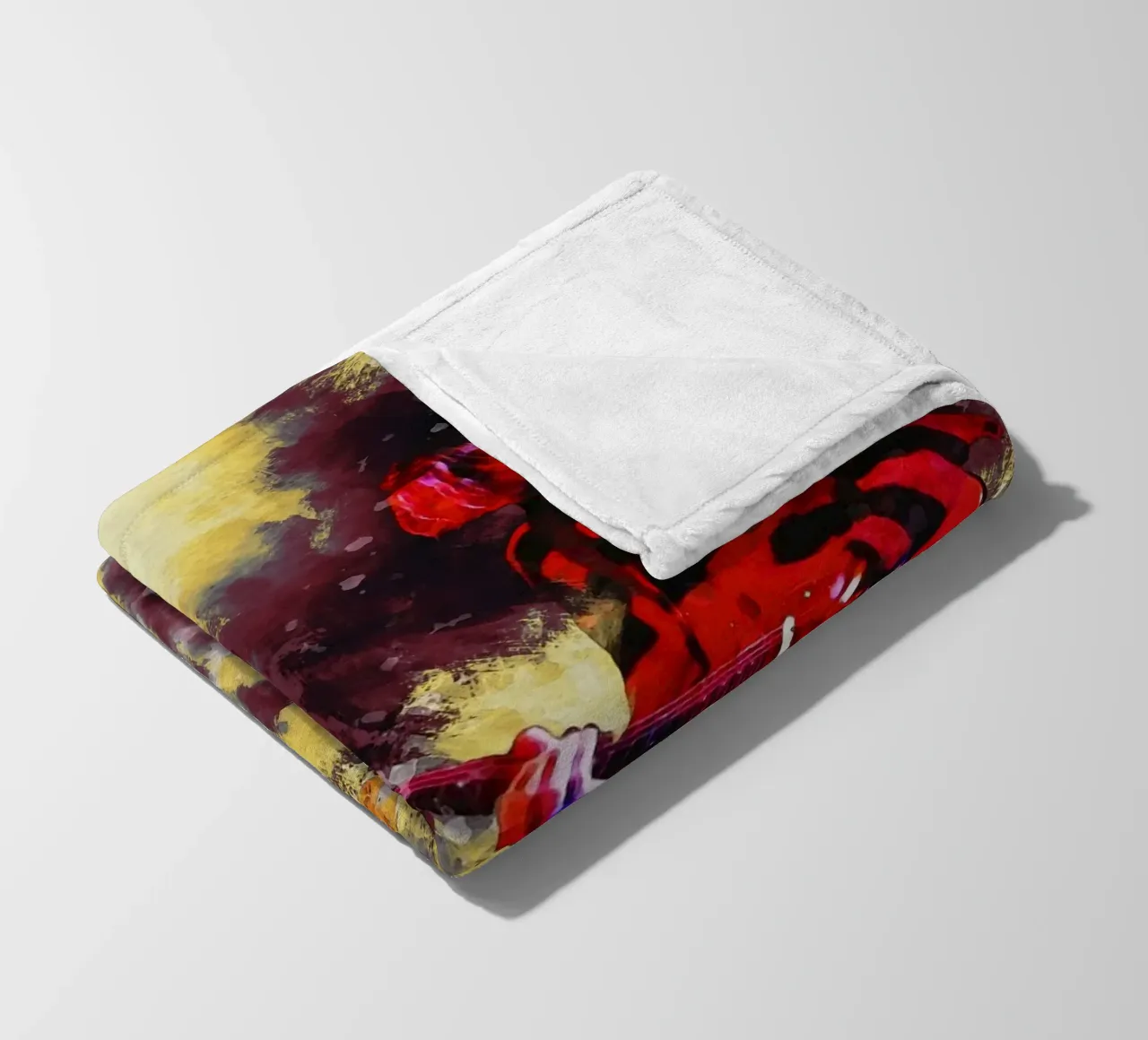 Sbaffo di Bowie e Cobain coperta in pile da Gunawan Rb