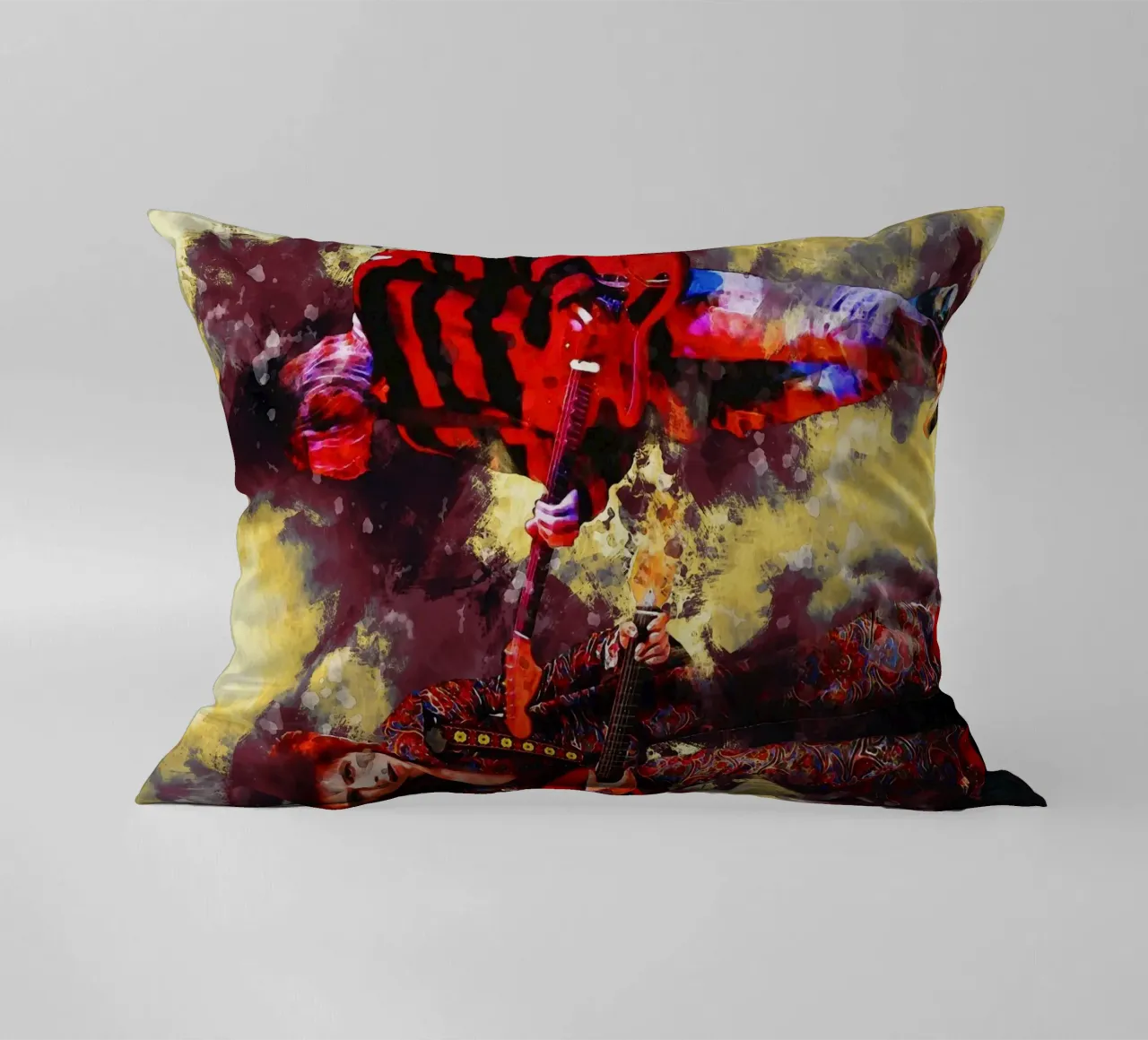 Sbaffo di Bowie e Cobain cuscino da Gunawan Rb