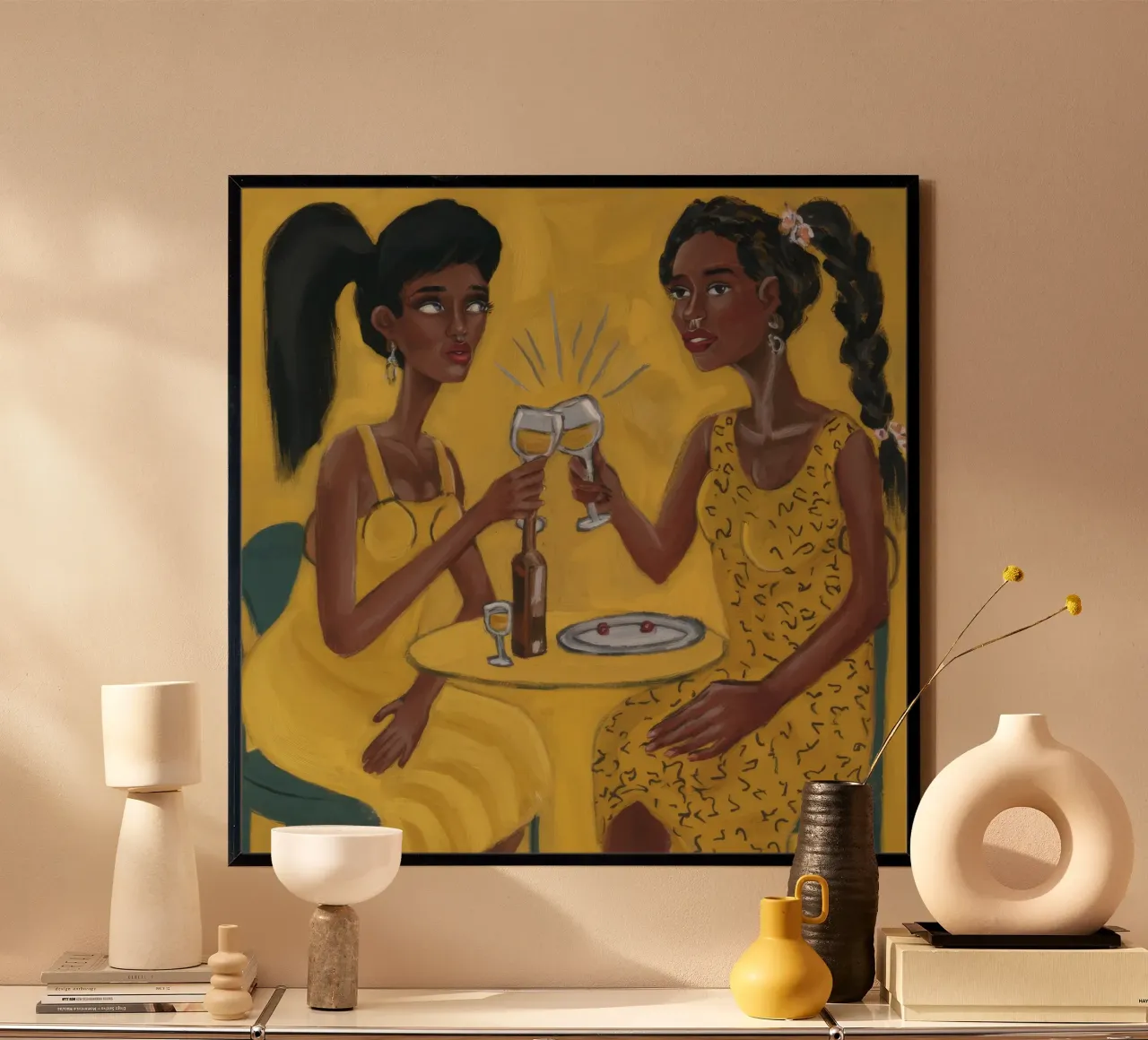 Toasting Moments hahnemühle by Ebony Carpenter