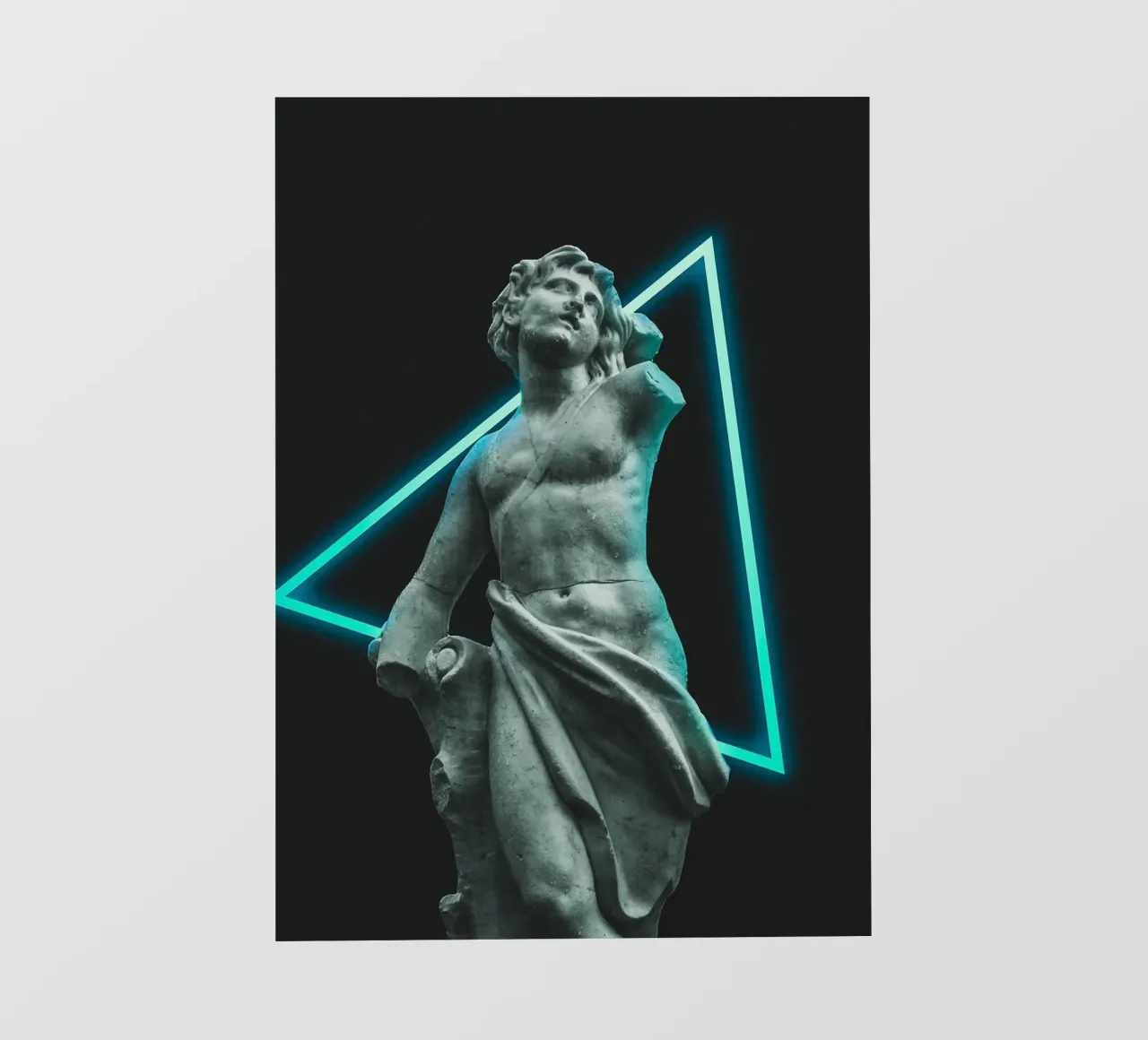 Il David di Michelangelo Arte telo in pvc da Brooke