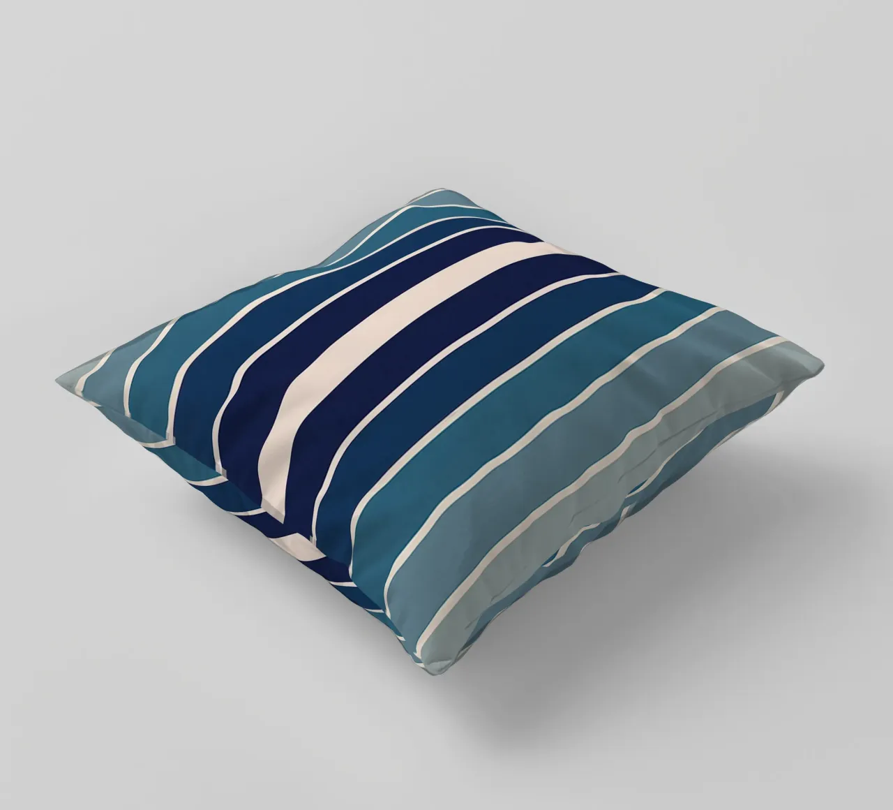 Rainbow Line Abstract Art decorative cushion by Bulaxtims