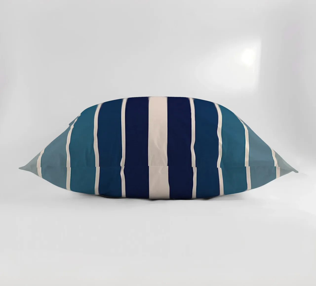 Rainbow Line Abstract Art decorative cushion by Bulaxtims