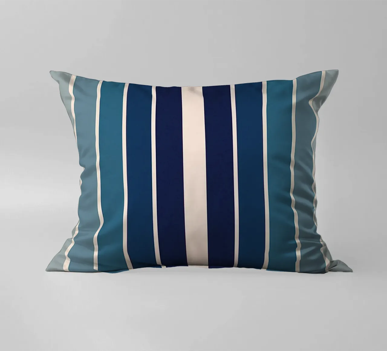 Rainbow Line Abstract Art decorative cushion by Bulaxtims