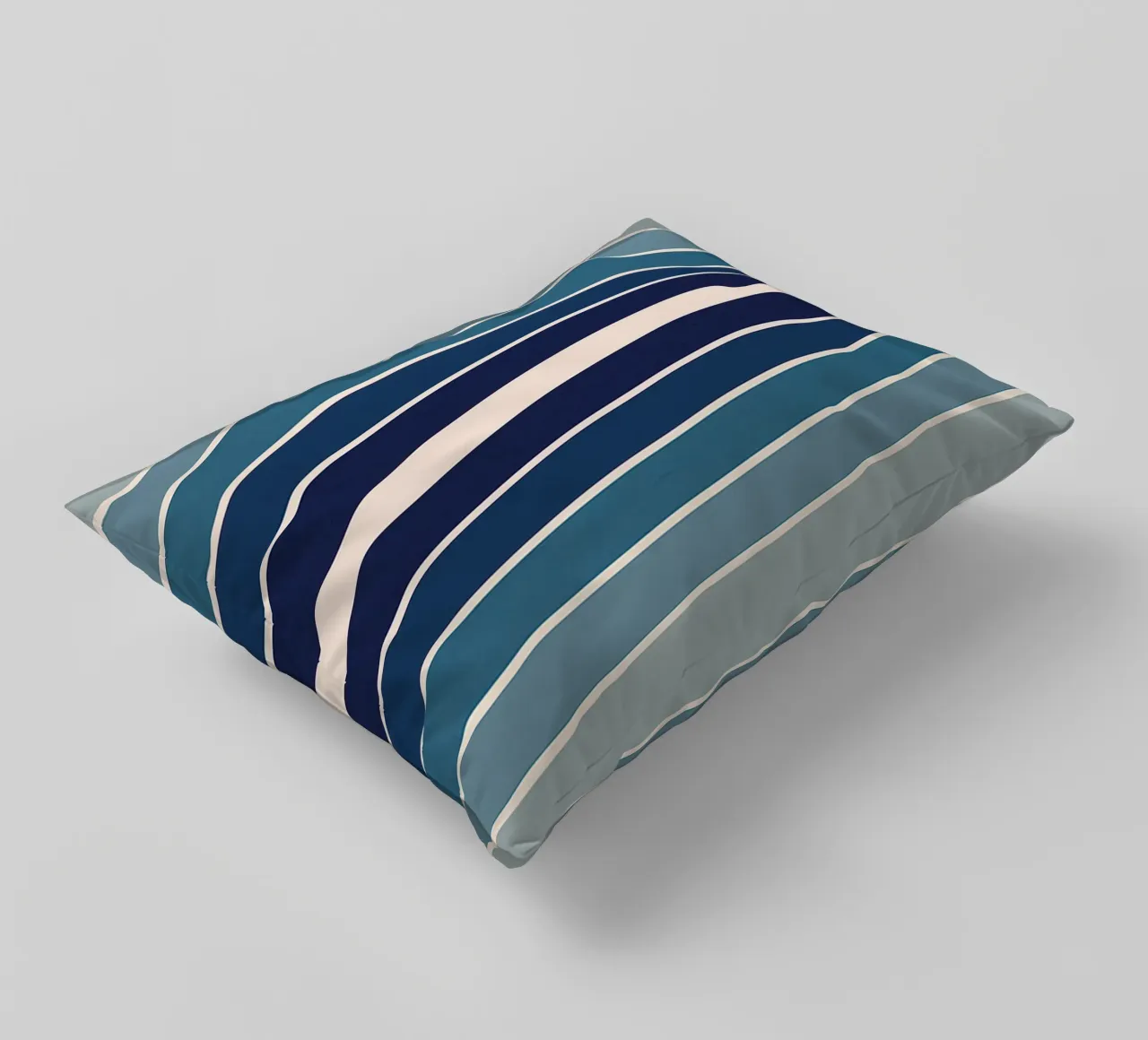 Rainbow Line Abstract Art decorative cushion by Bulaxtims