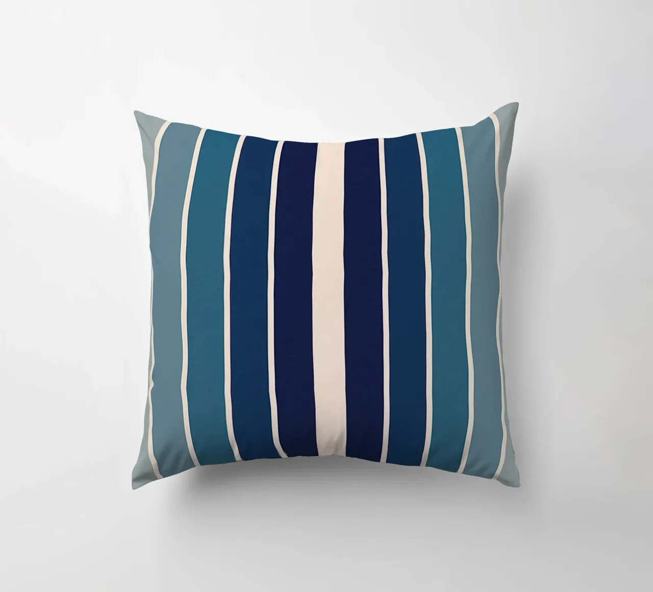 Rainbow Line Abstract Art decorative cushion by Bulaxtims