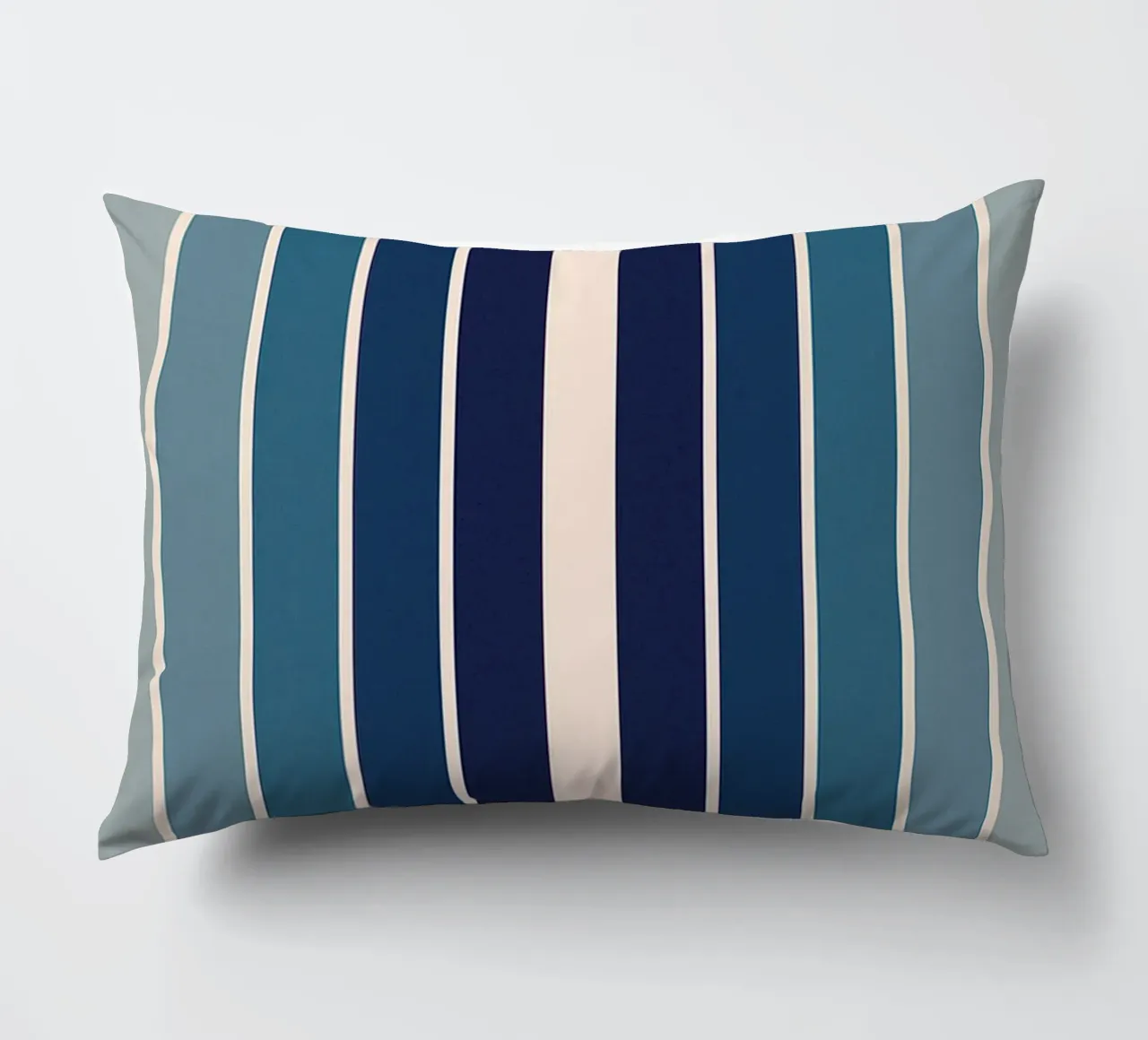 Rainbow Line Abstract Art decorative cushion by Bulaxtims