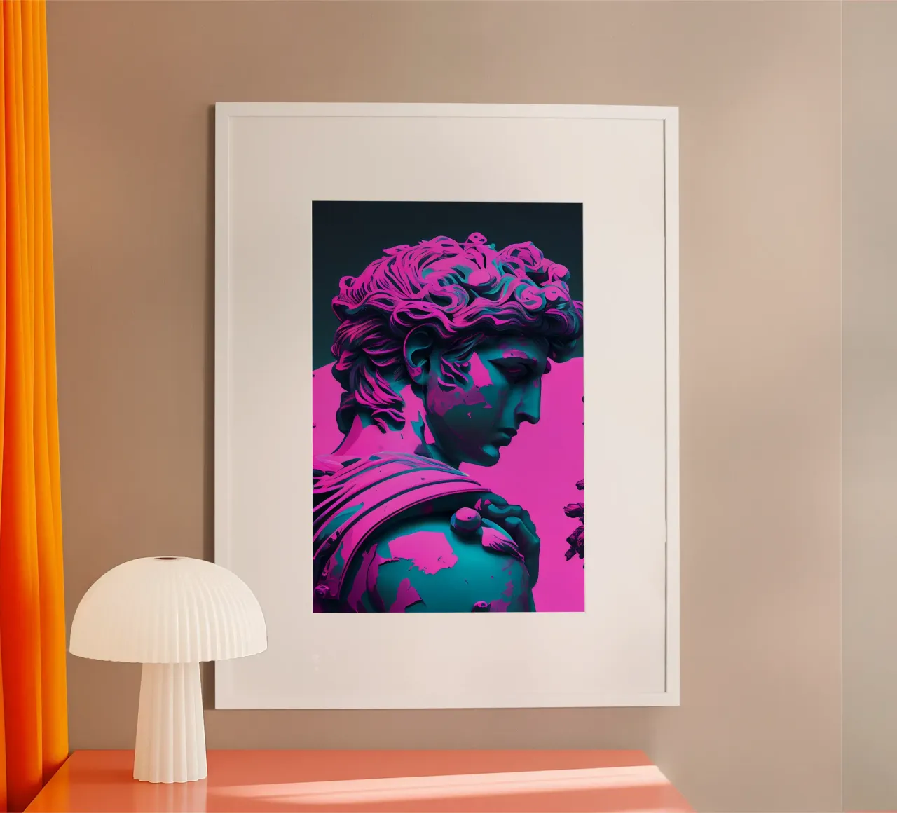 Il David di Michelangelo Arte carta hahnemühle da Brooke