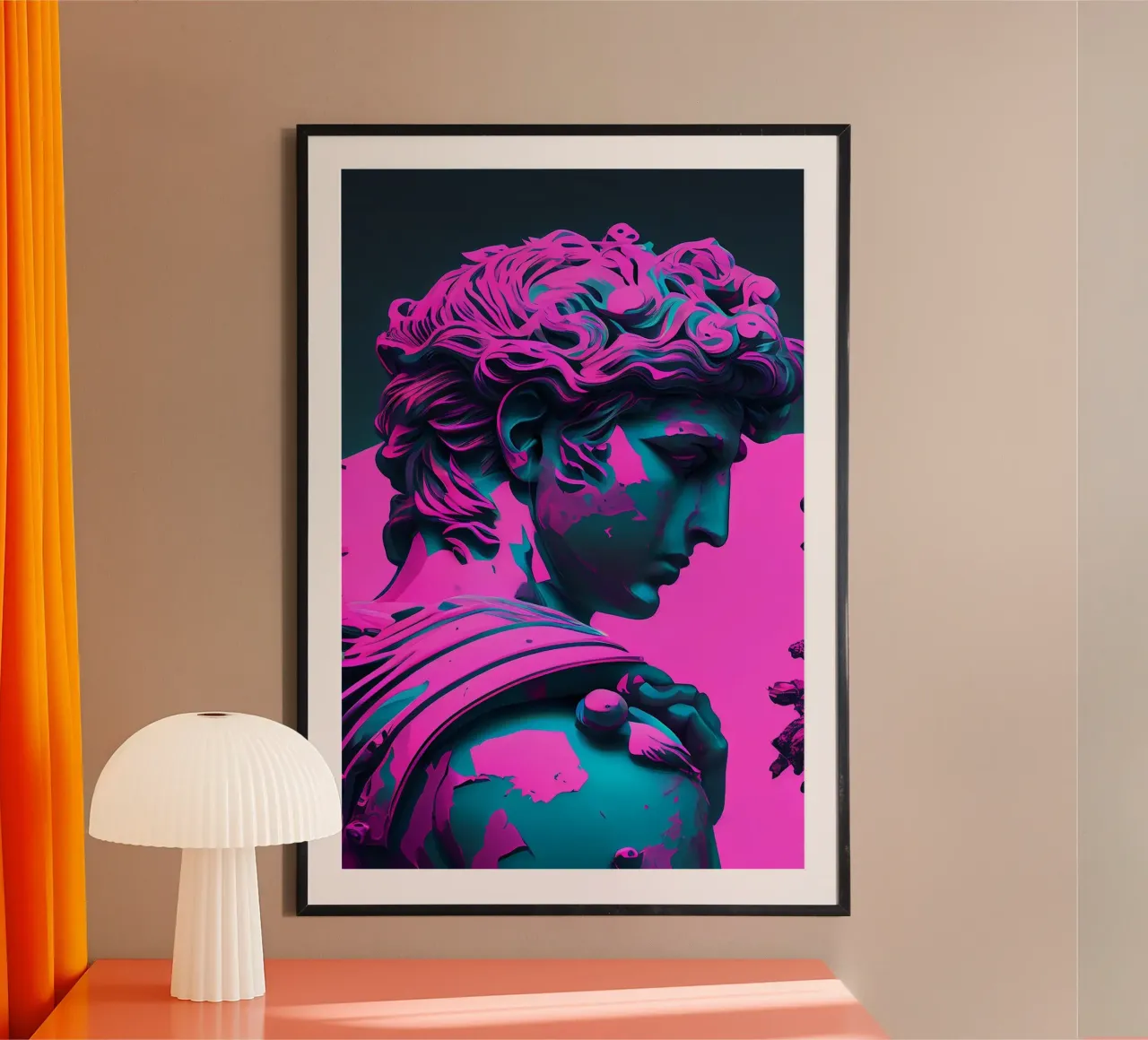 Il David di Michelangelo Arte carta hahnemühle da Brooke
