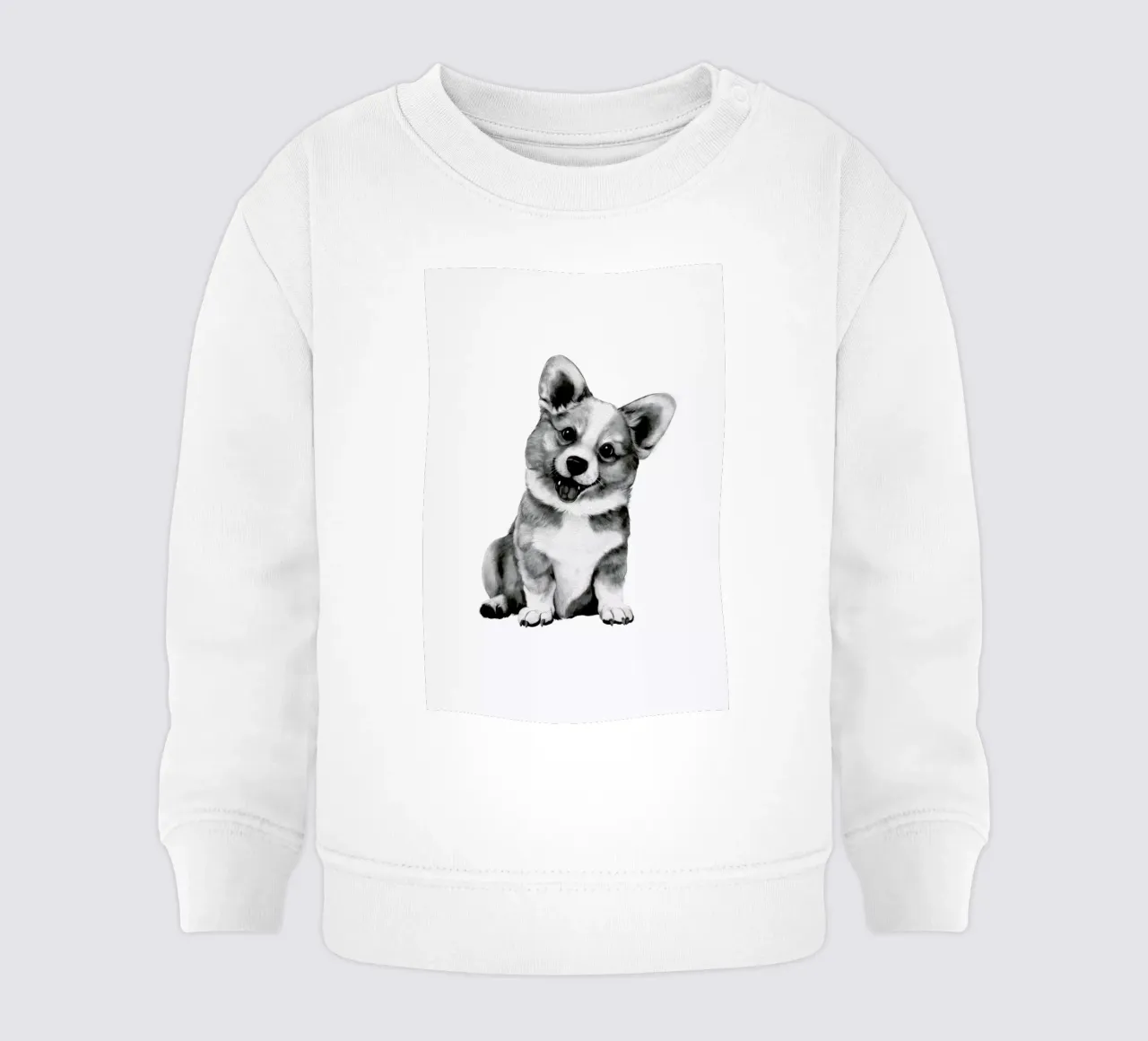 Happy Corgi felpa neonato da Laura Graves