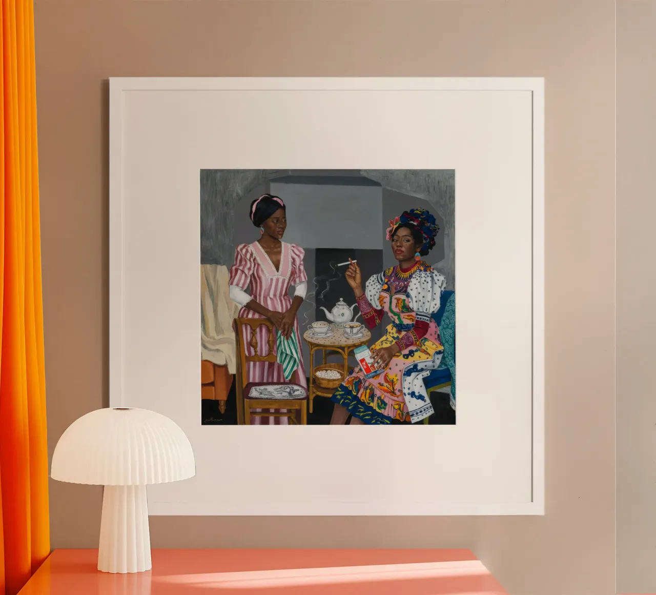 L'ora del tè culturale poster da Ebony Carpenter