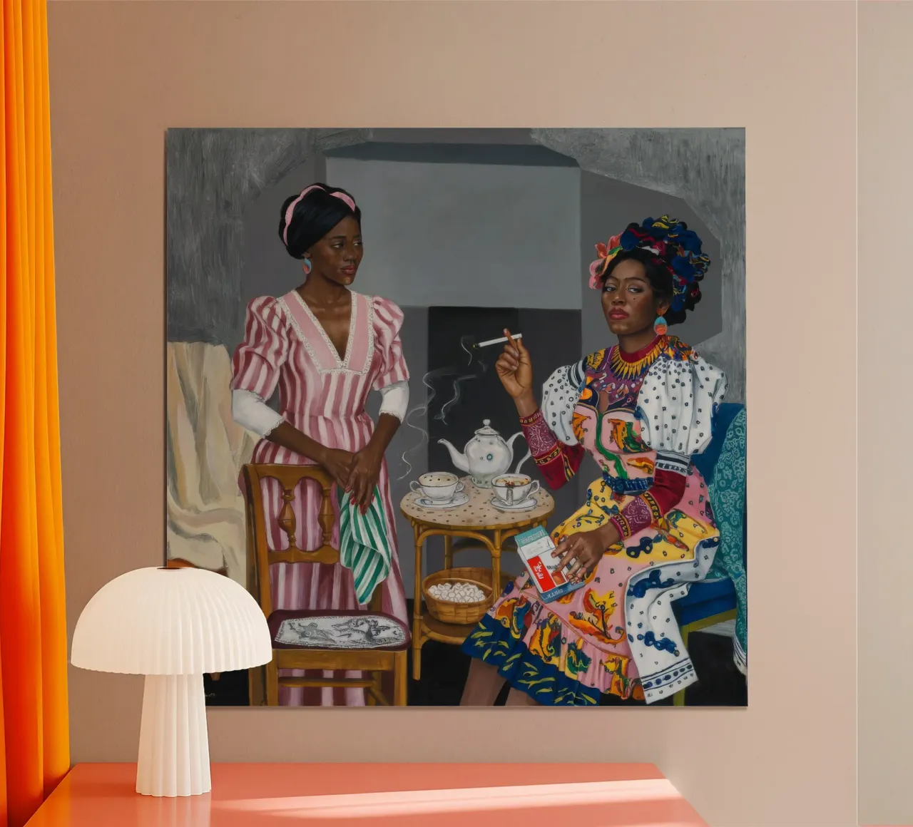L'ora del tè culturale poster da Ebony Carpenter