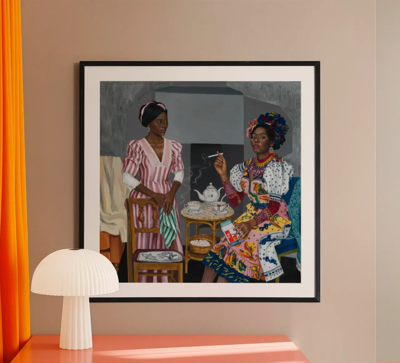 L'ora del tè culturale poster da Ebony Carpenter