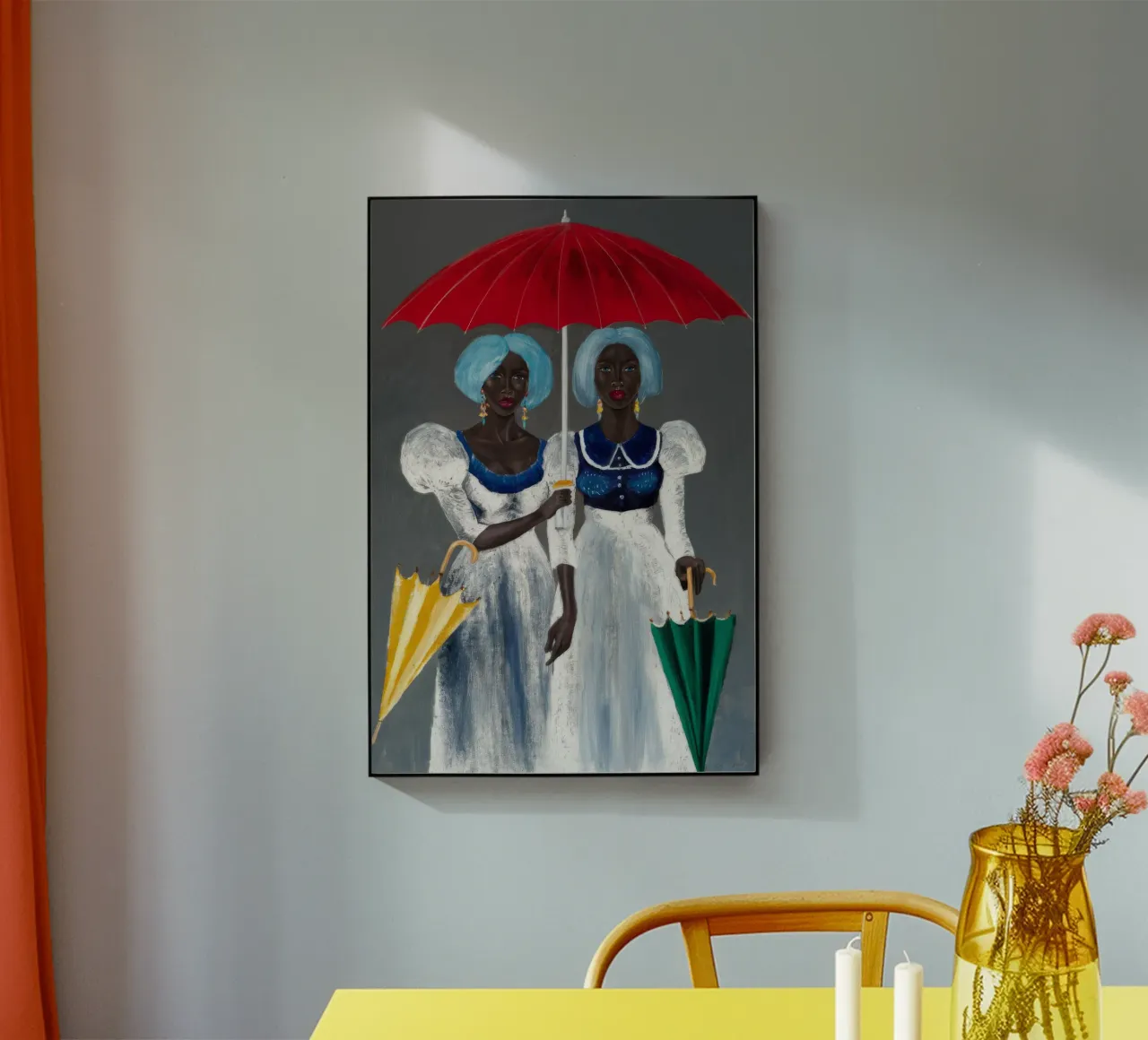 Umbrella Harmony plexiglass da Ebony Carpenter