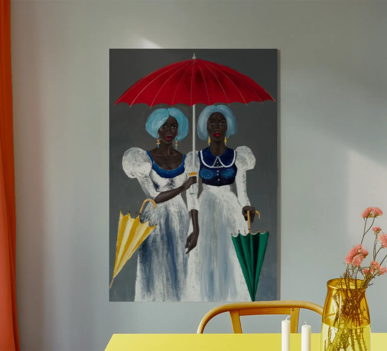 Umbrella Harmony plexiglass da Ebony Carpenter