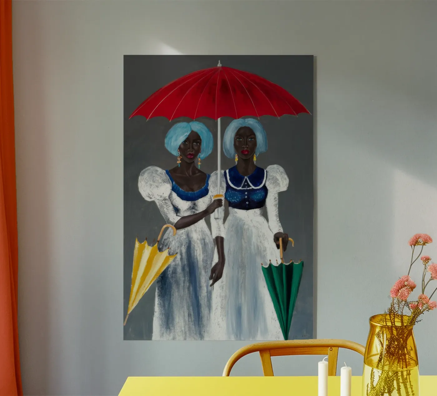 Umbrella Harmony plexiglass da Ebony Carpenter