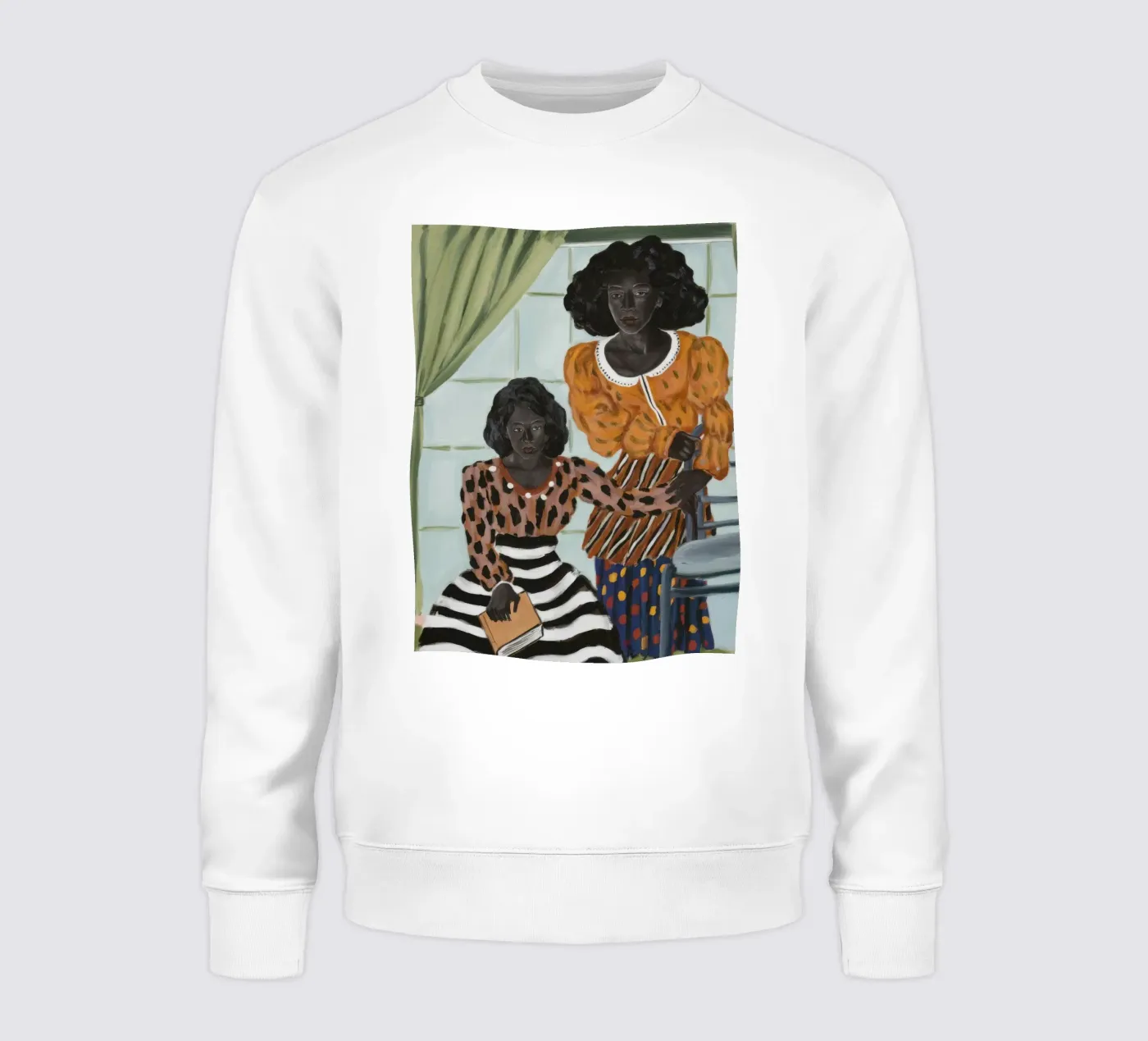 Window Reflections sweatshirt by Ebony Carpenter
