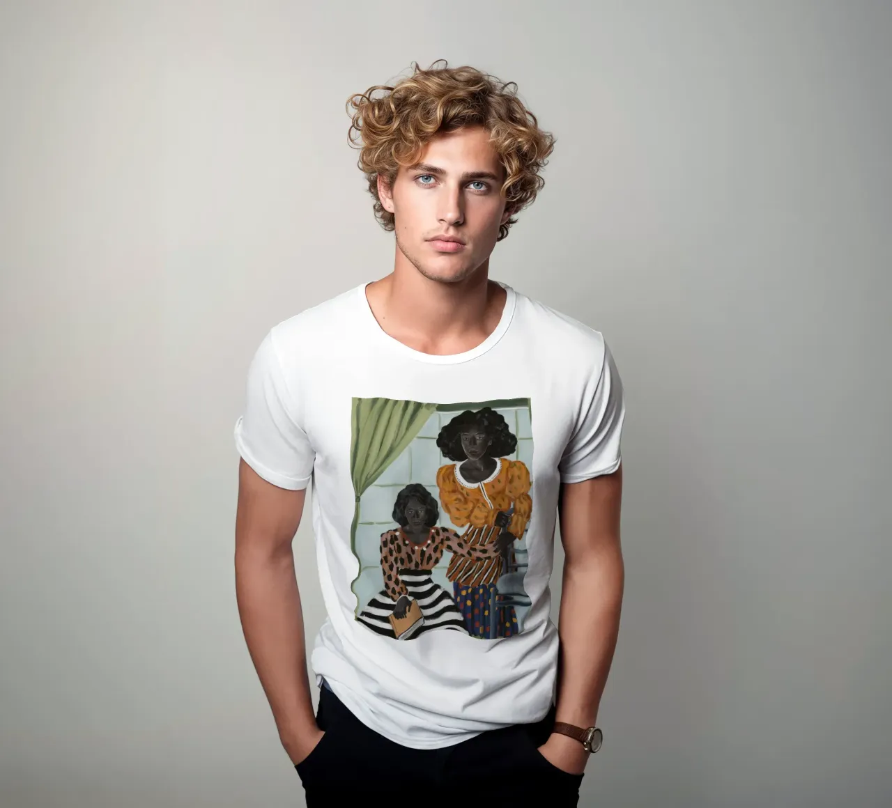 Window Reflections t-shirt by Ebony Carpenter